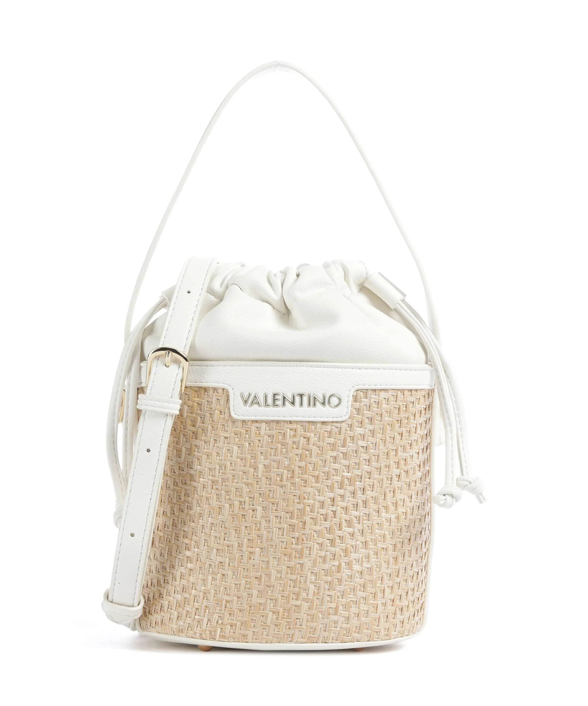 Valentino Bags Demetra Torebka worek natur/bianco