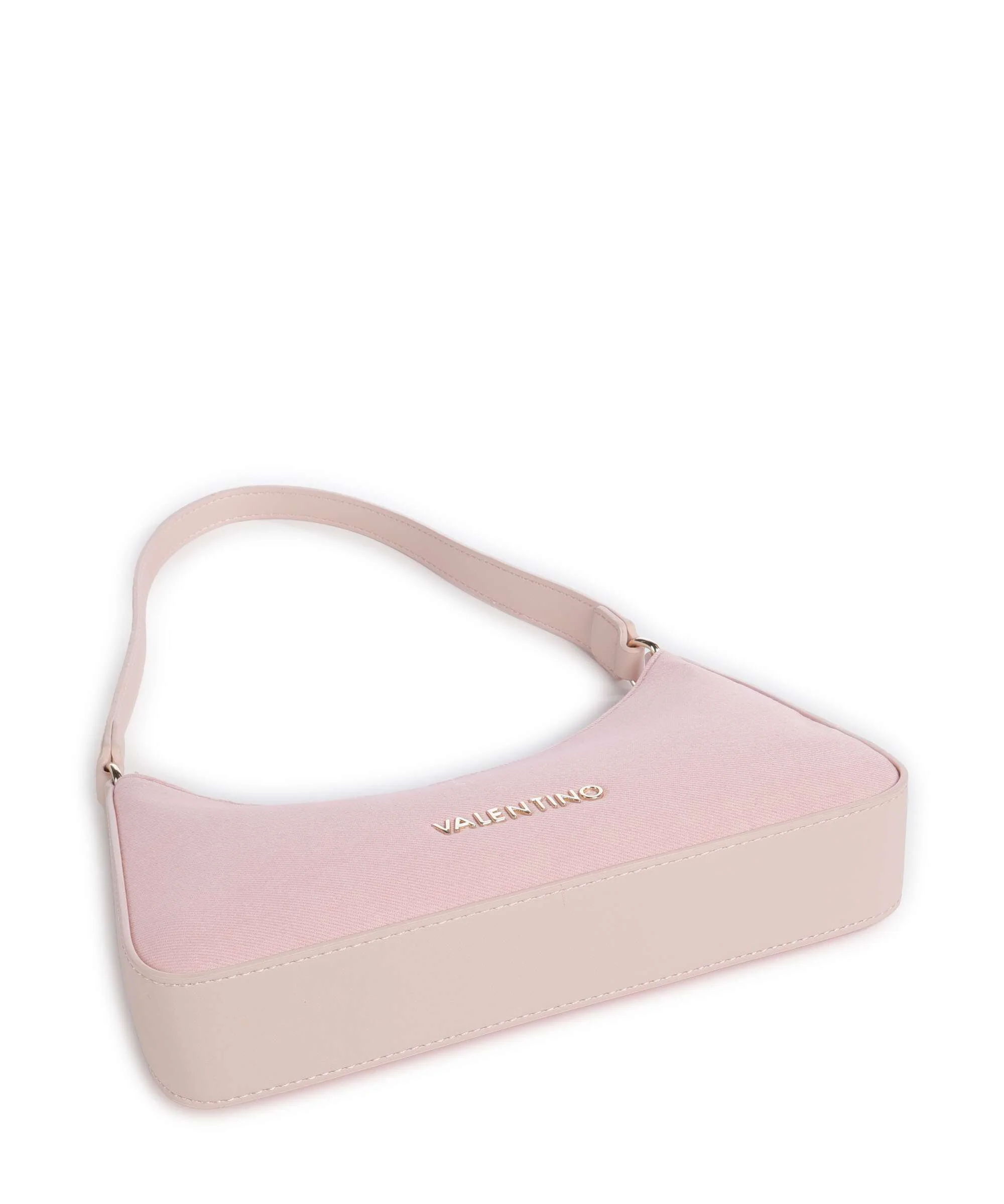 Valentino Bags Kelly Denim Torba na ramię rosa - Image 4