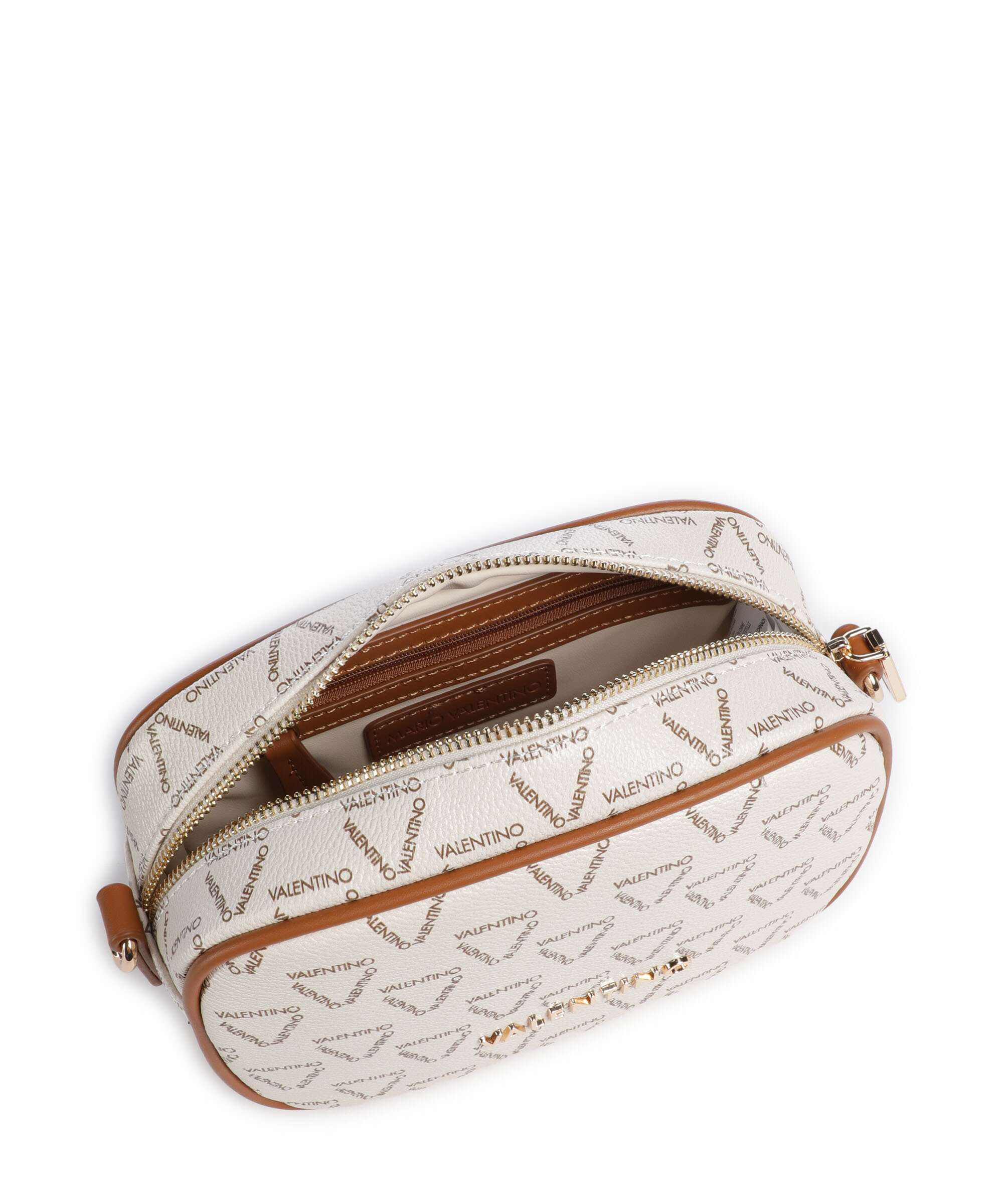 Valentino Bags Lady Re Torba przez ramię bianco/cuoio - Image 5