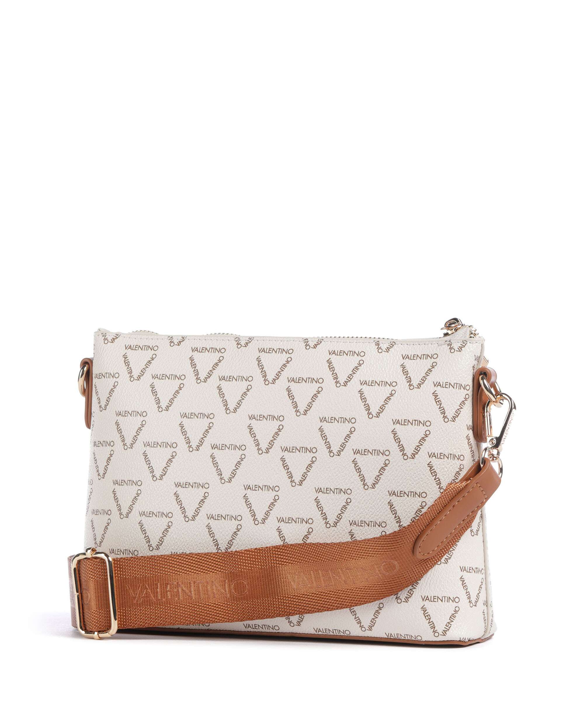 Valentino Bags Lady Re Torba przez ramię bianco/cuoio - Image 2