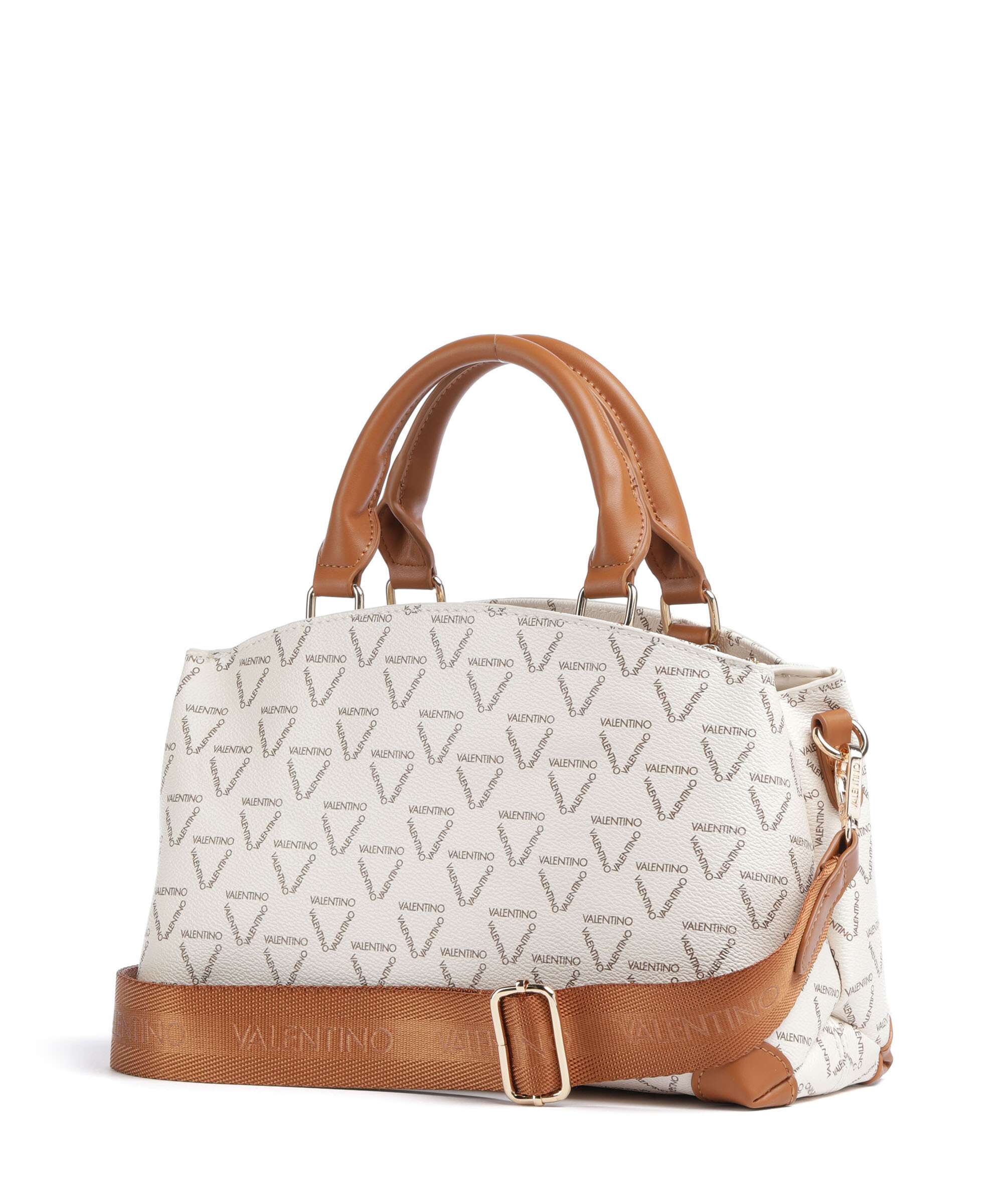 Valentino Bags Lady Re Torebka bianco/cuoio - Image 2