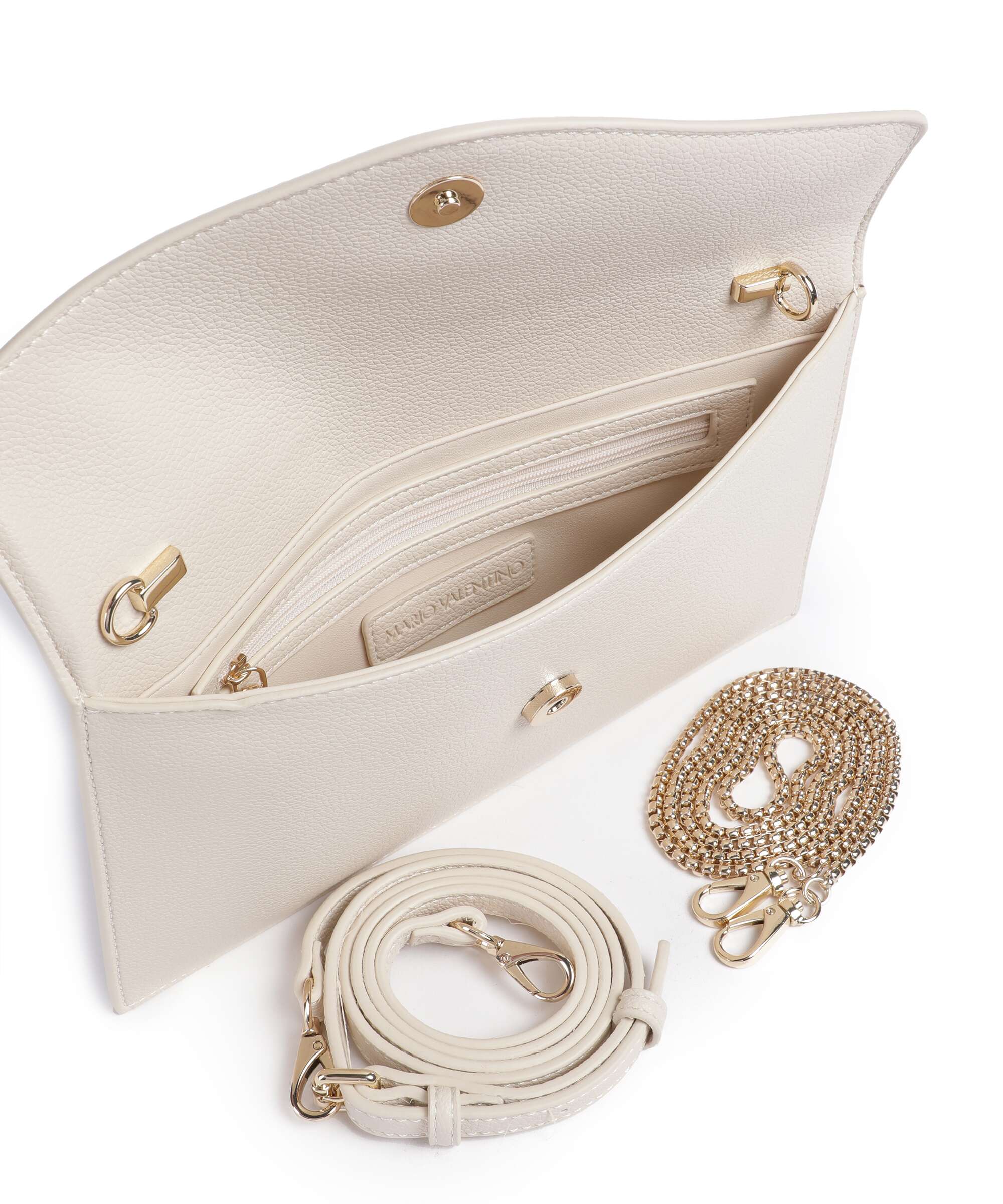 Valentino Bags Luxe Torba przez ramię ecru - Image 4