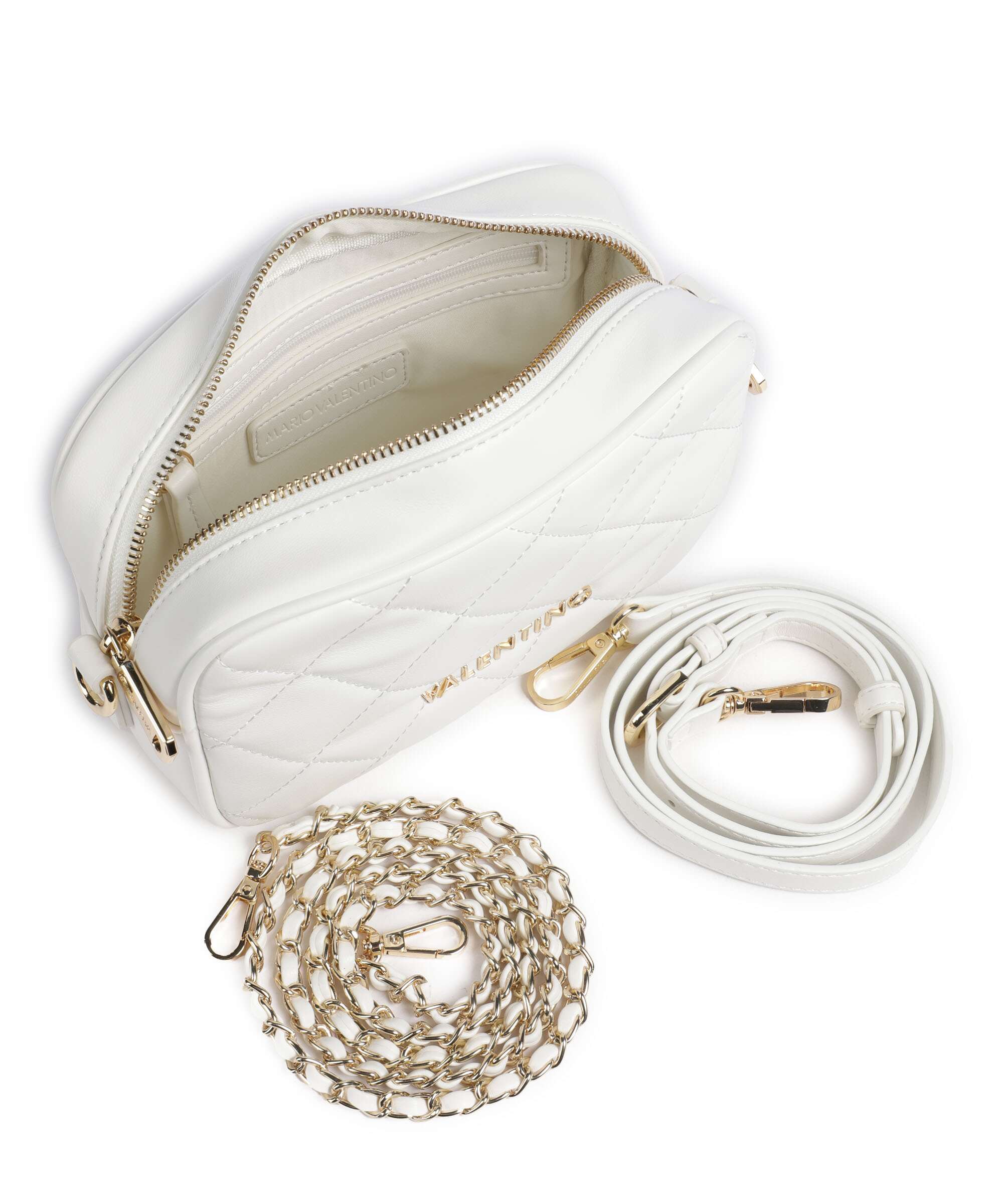 Valentino Bags Ocarina Torba przez ramię bianco - Image 5