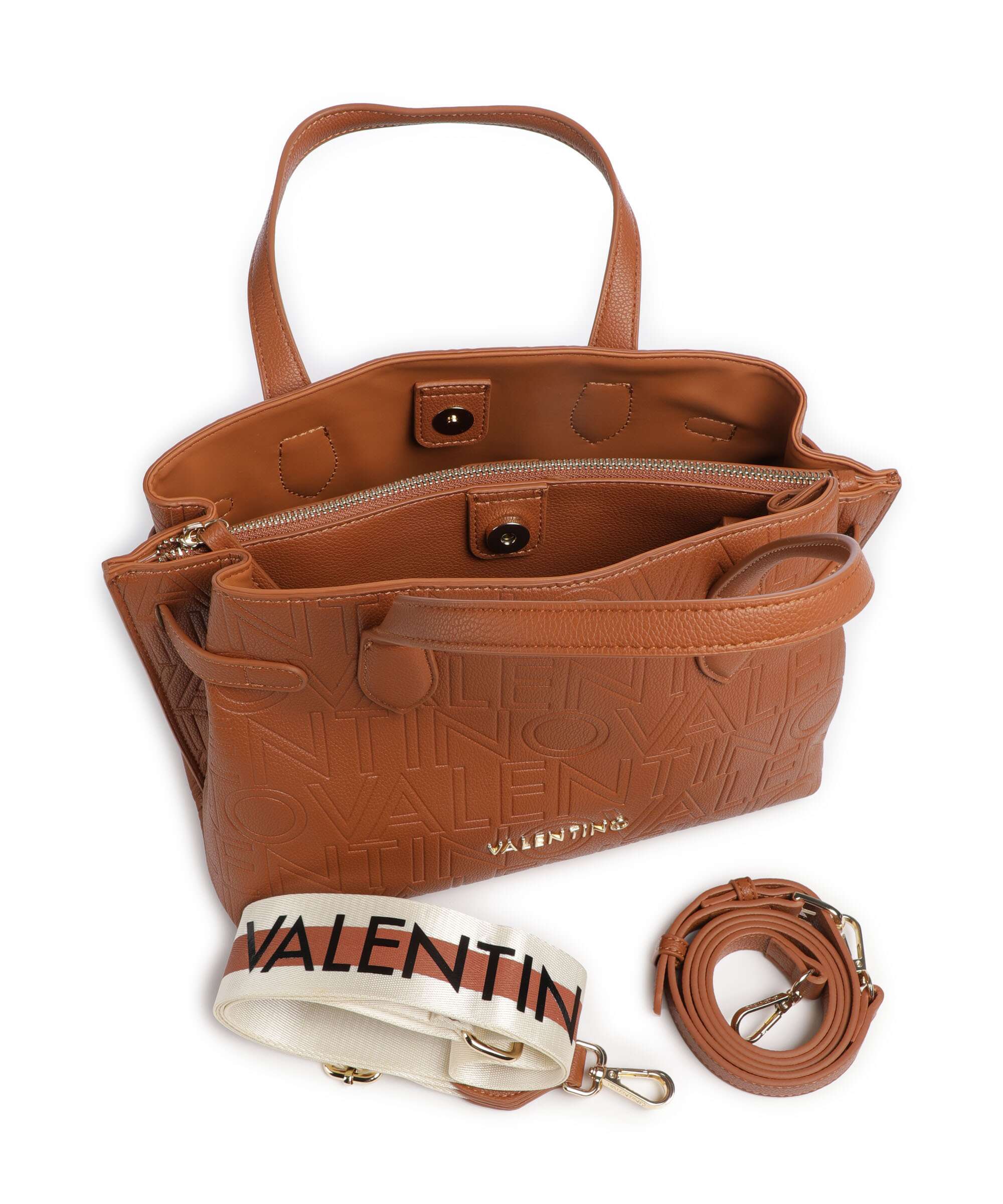 Valentino Bags Pansy Torebka cuoio - Image 4