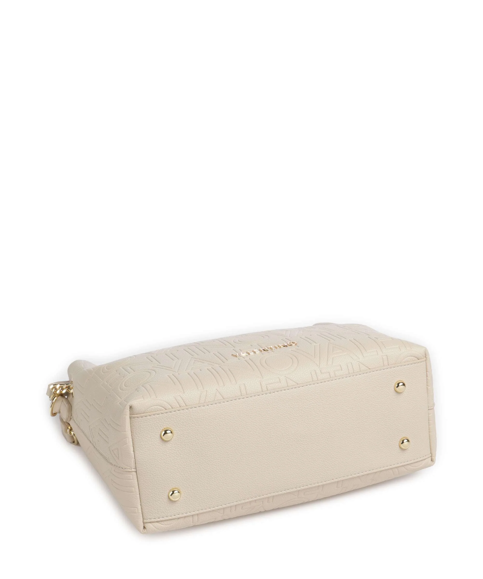 Valentino Bags Pansy Torebka worek ecru - Image 4