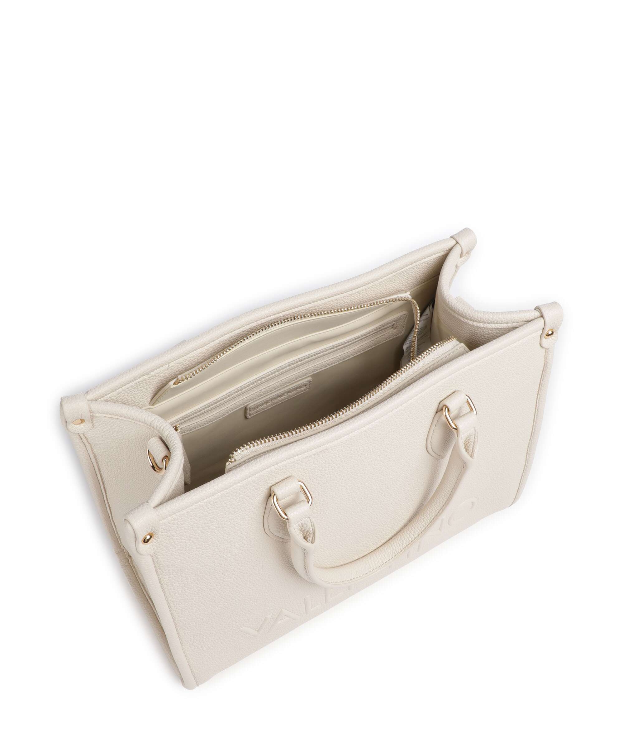 Valentino Bags Rised Re Torebka ecru - Image 5