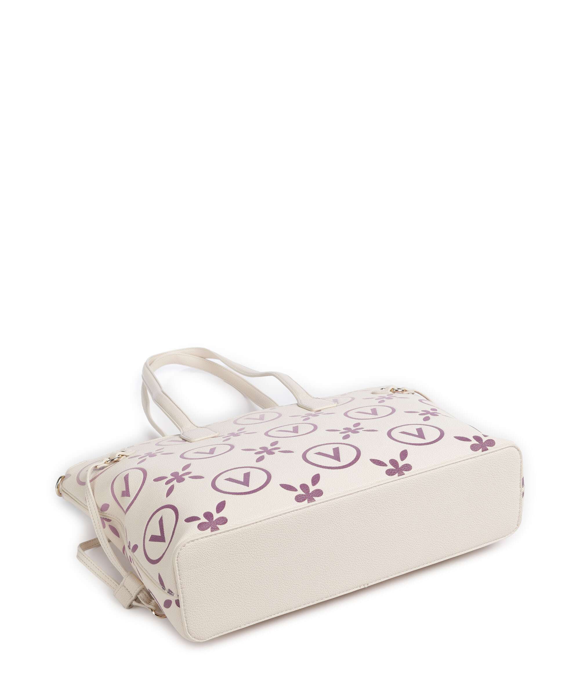 Valentino Bags Samba Re Print Torba na zakupy ecru/rosa - Image 3