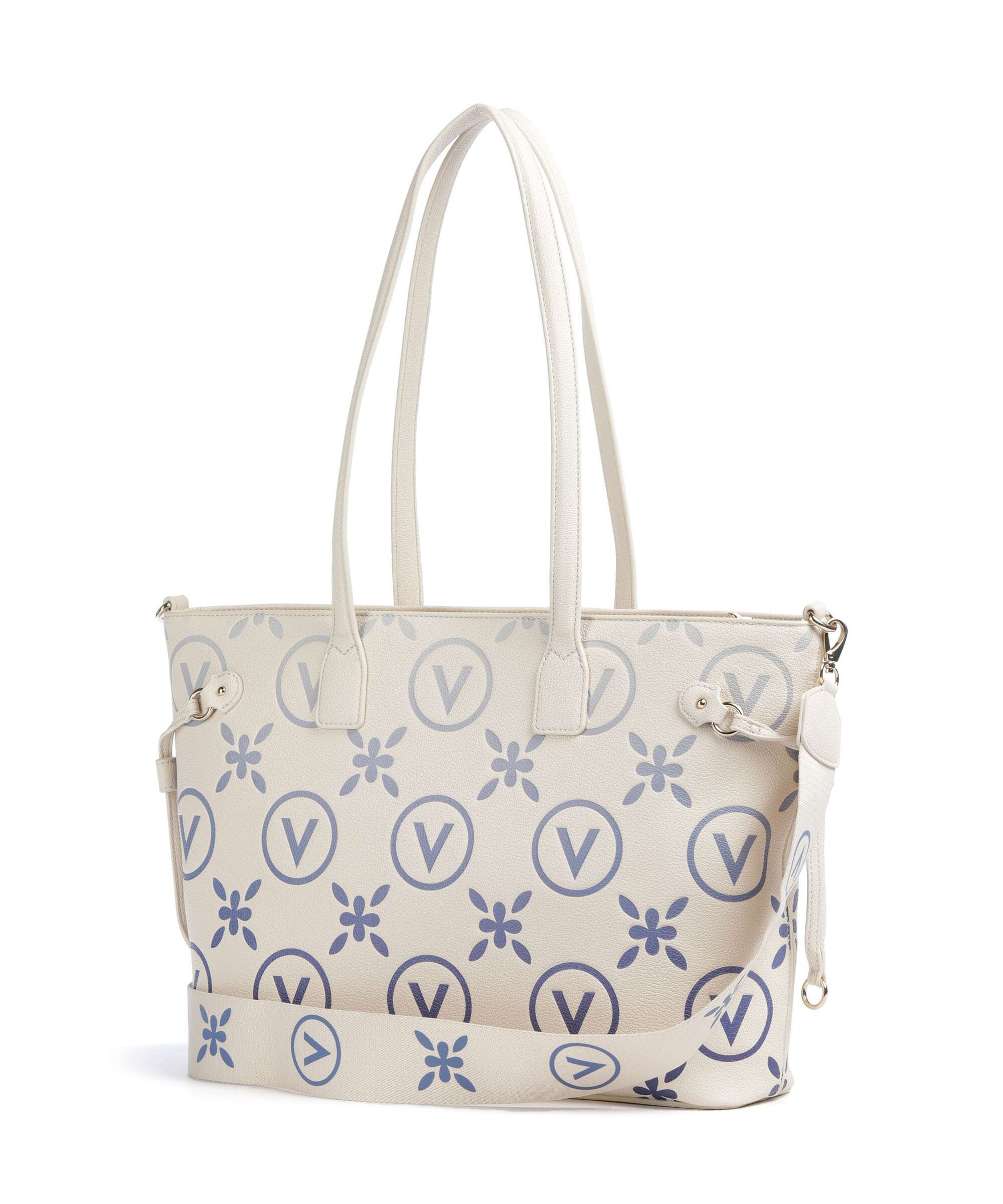 Valentino Bags Samba Re Print Torba na zakupy ecru/bluette - Image 2