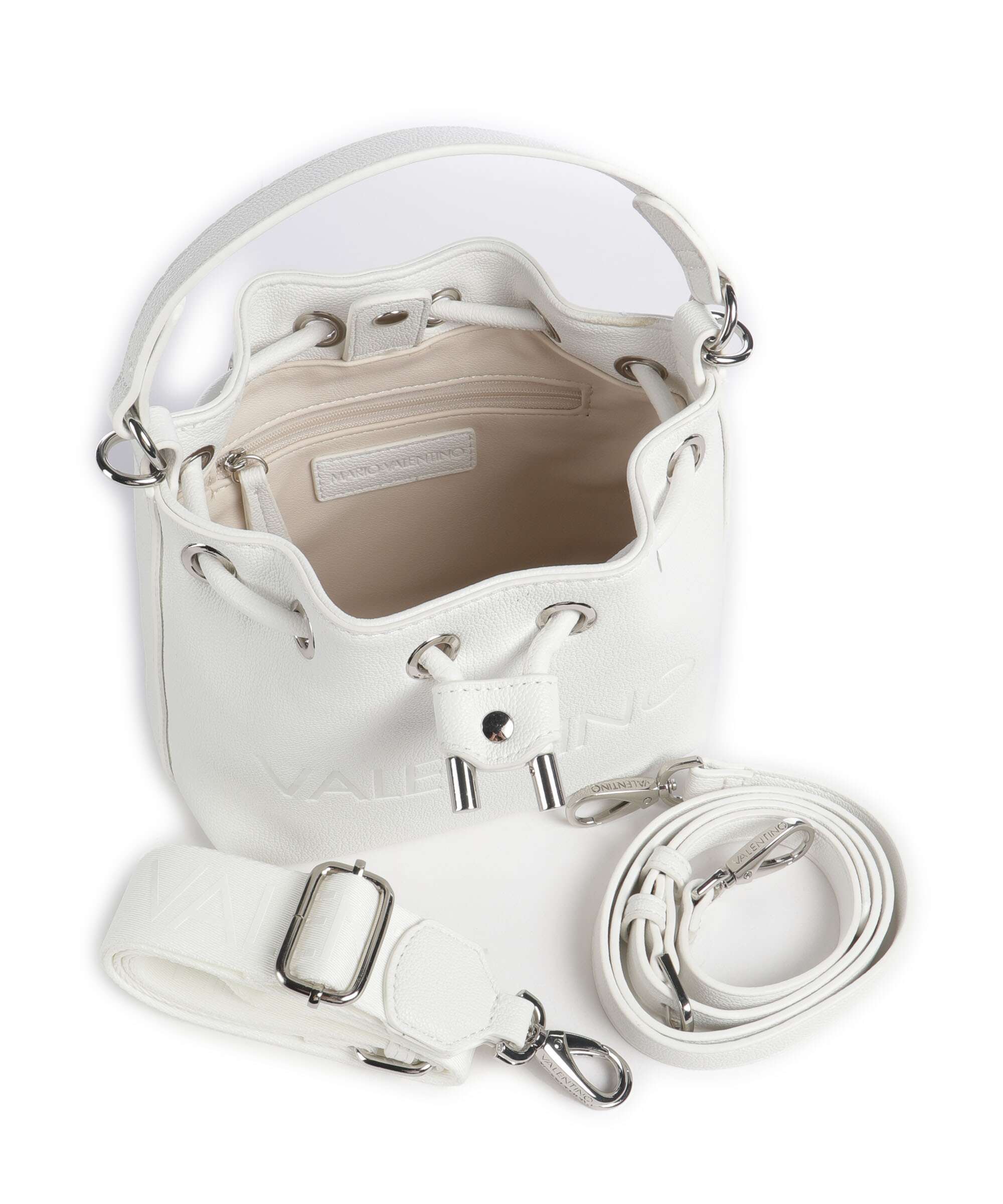 Valentino Bags Sirah Re Torebka worek bianco - Image 5