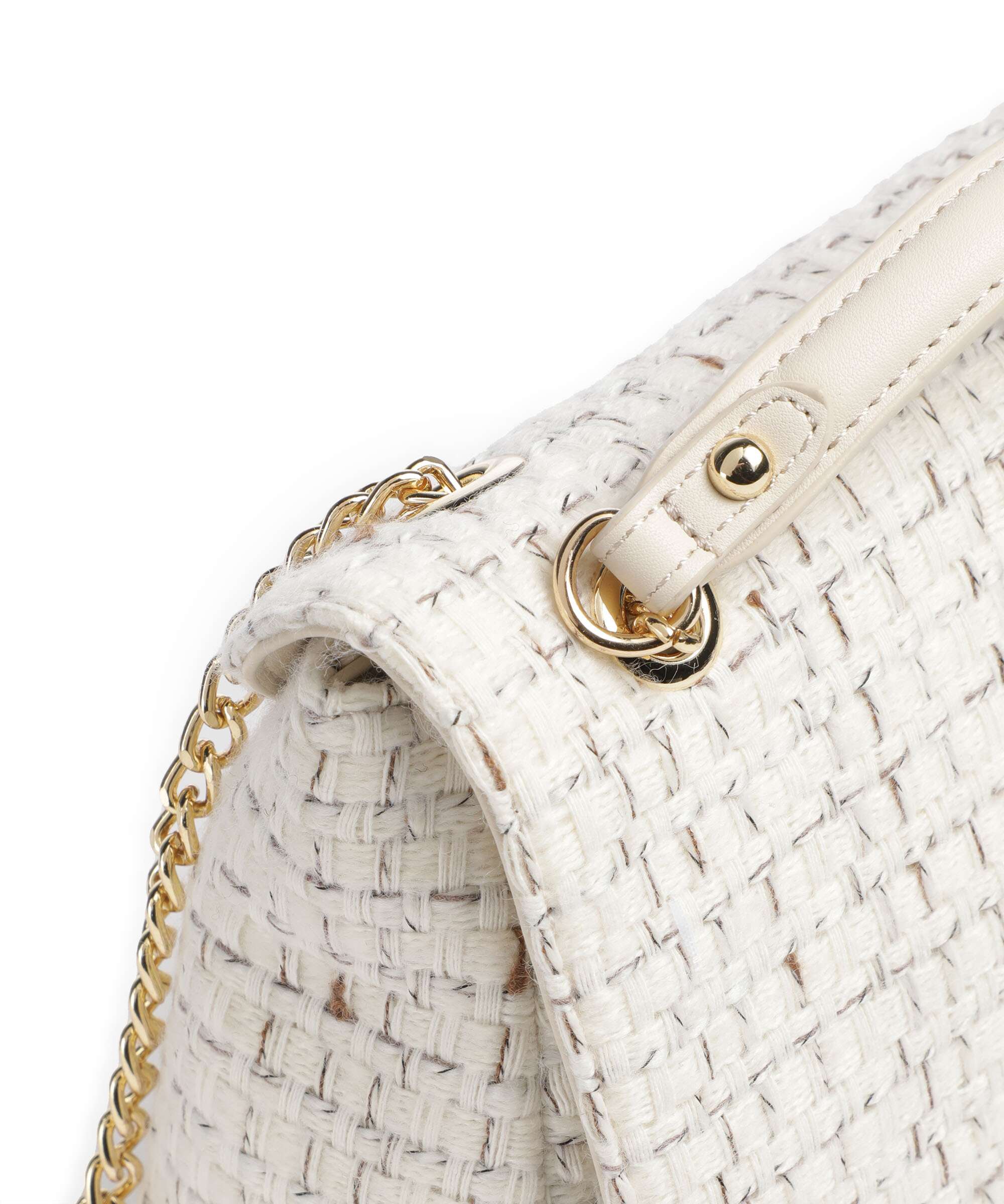 Valentino Bags Tweed Torba na ramię off white/multicolour - Image 3
