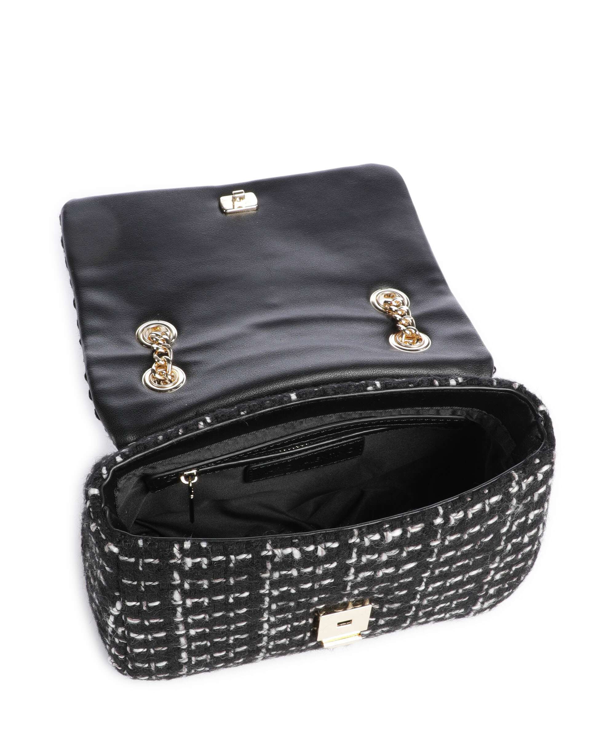 Valentino Bags Tweed Torba na ramię nero/multicolour - Image 5