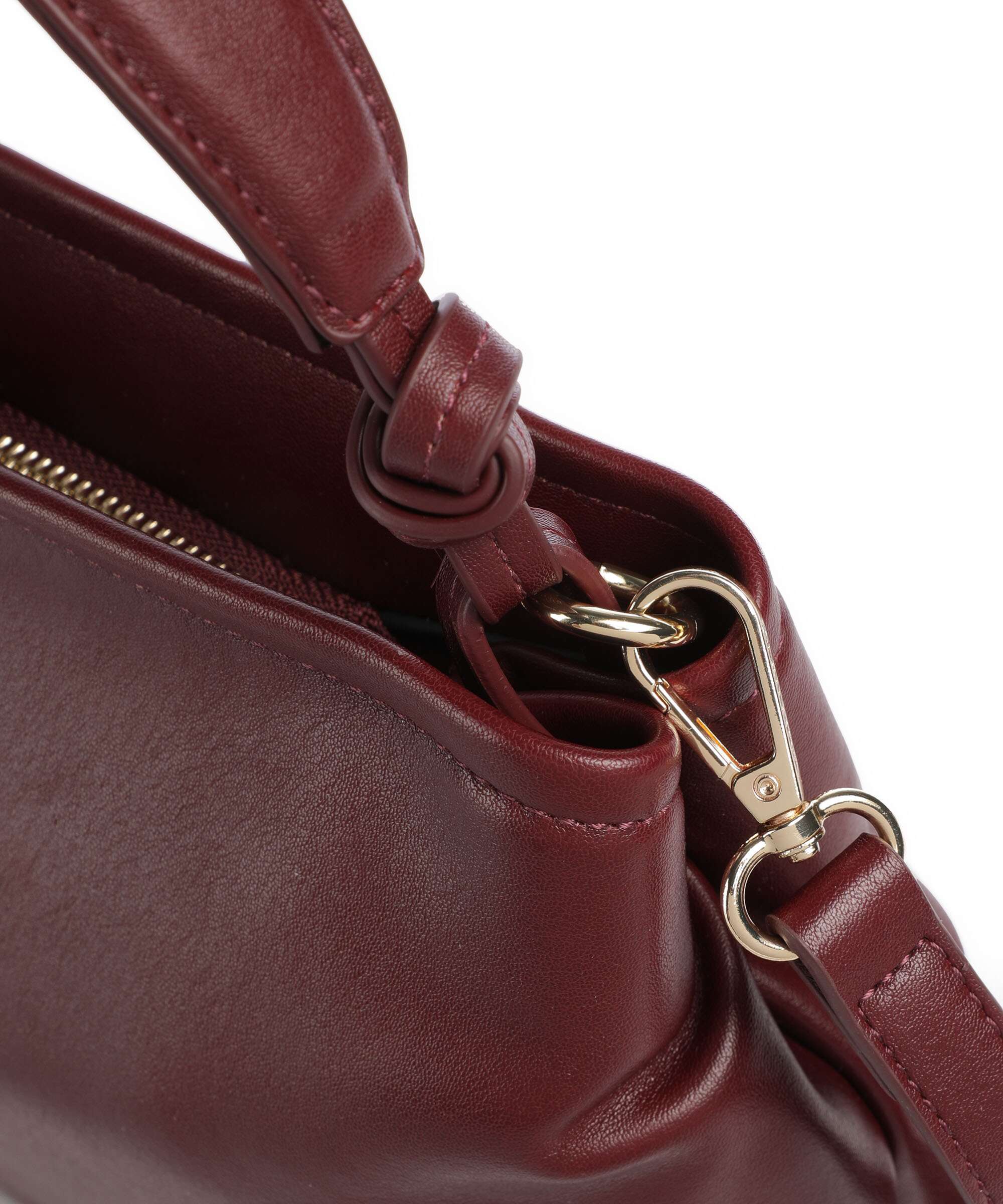 Valentino Bags Winter Re Torba na ramię bordeaux - Image 3
