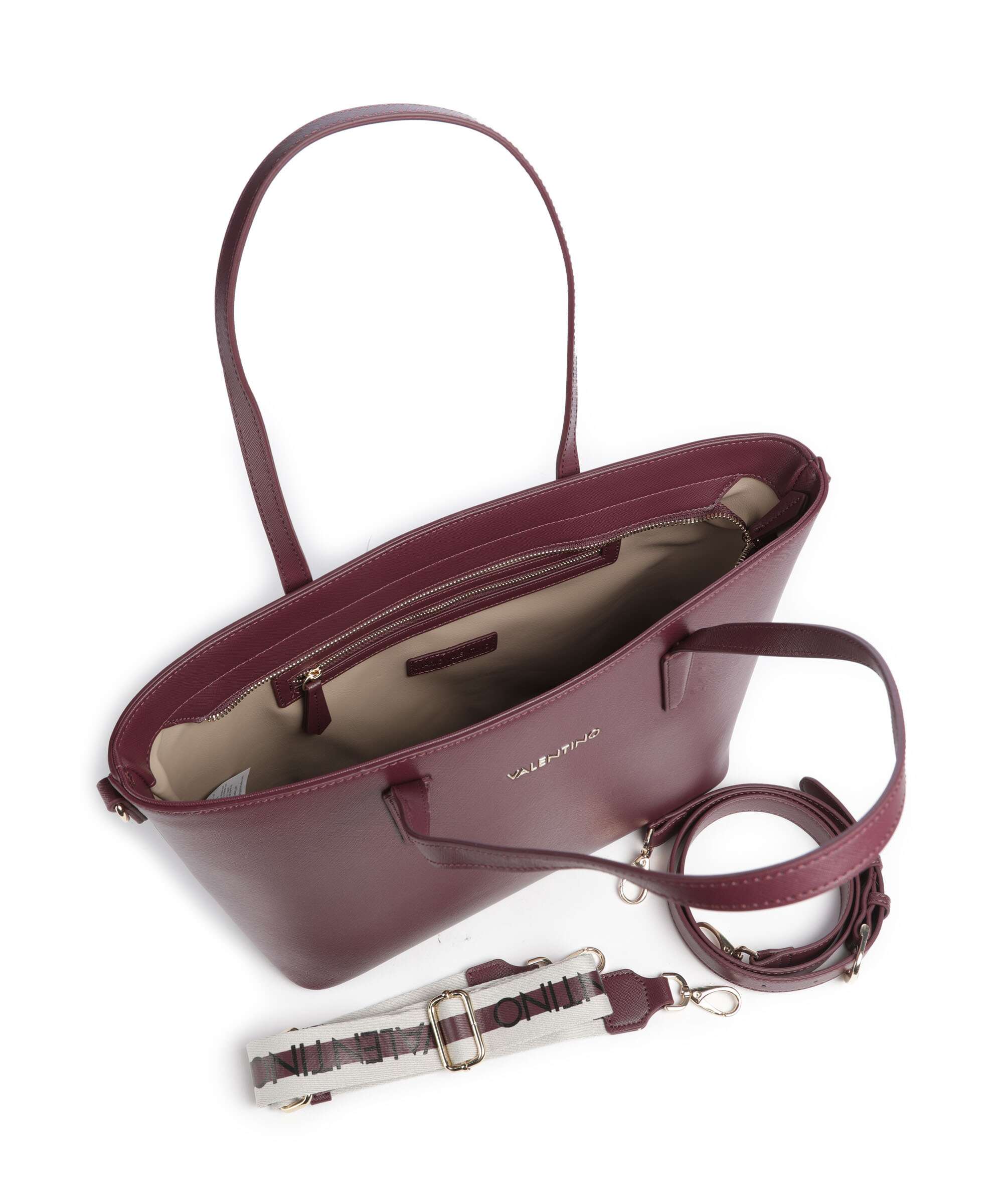 Valentino Bags Zero Re Torba na zakupy prugna - Image 5