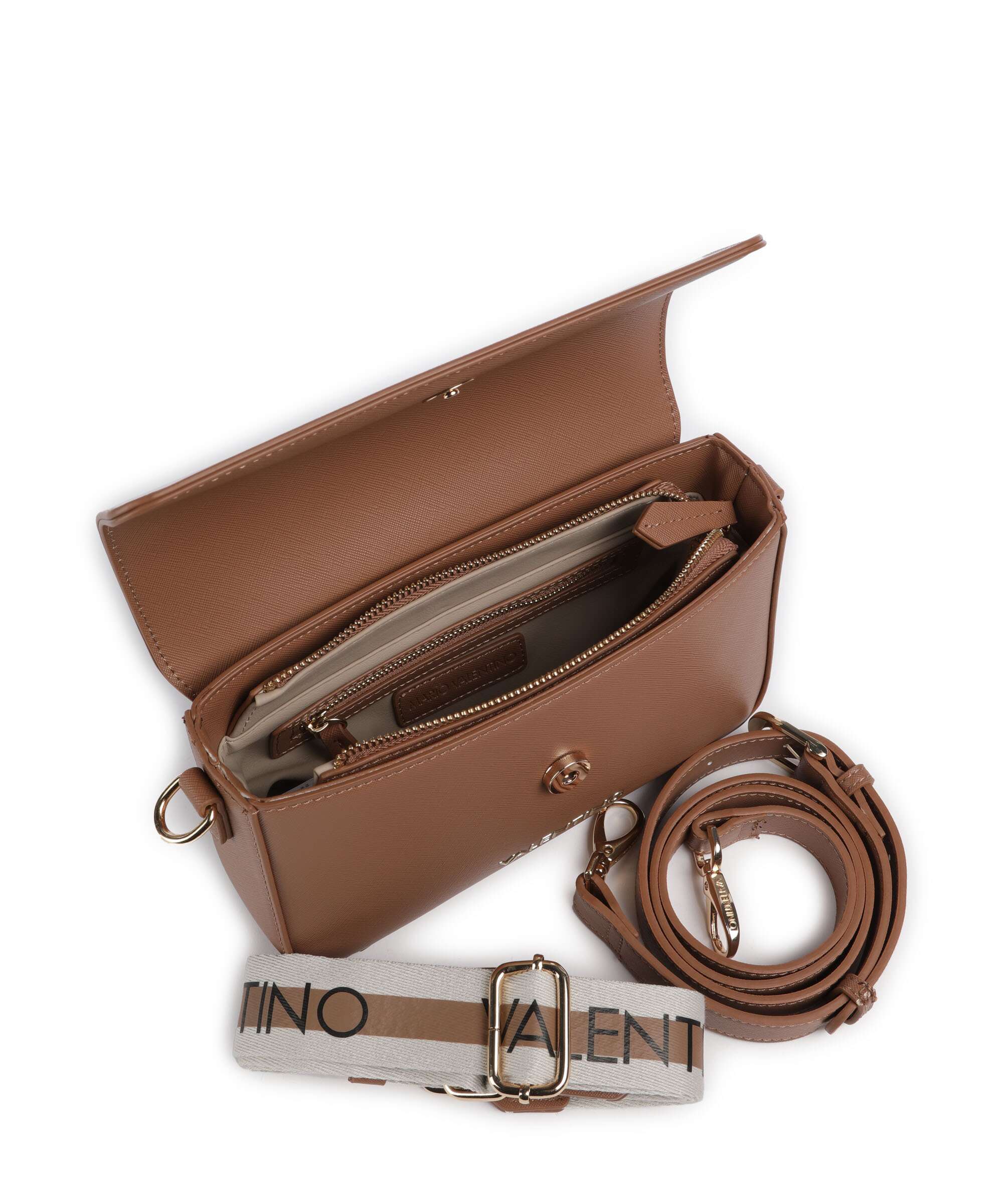 Valentino Bags Zero Re Torba przez ramię cuoio - Image 5