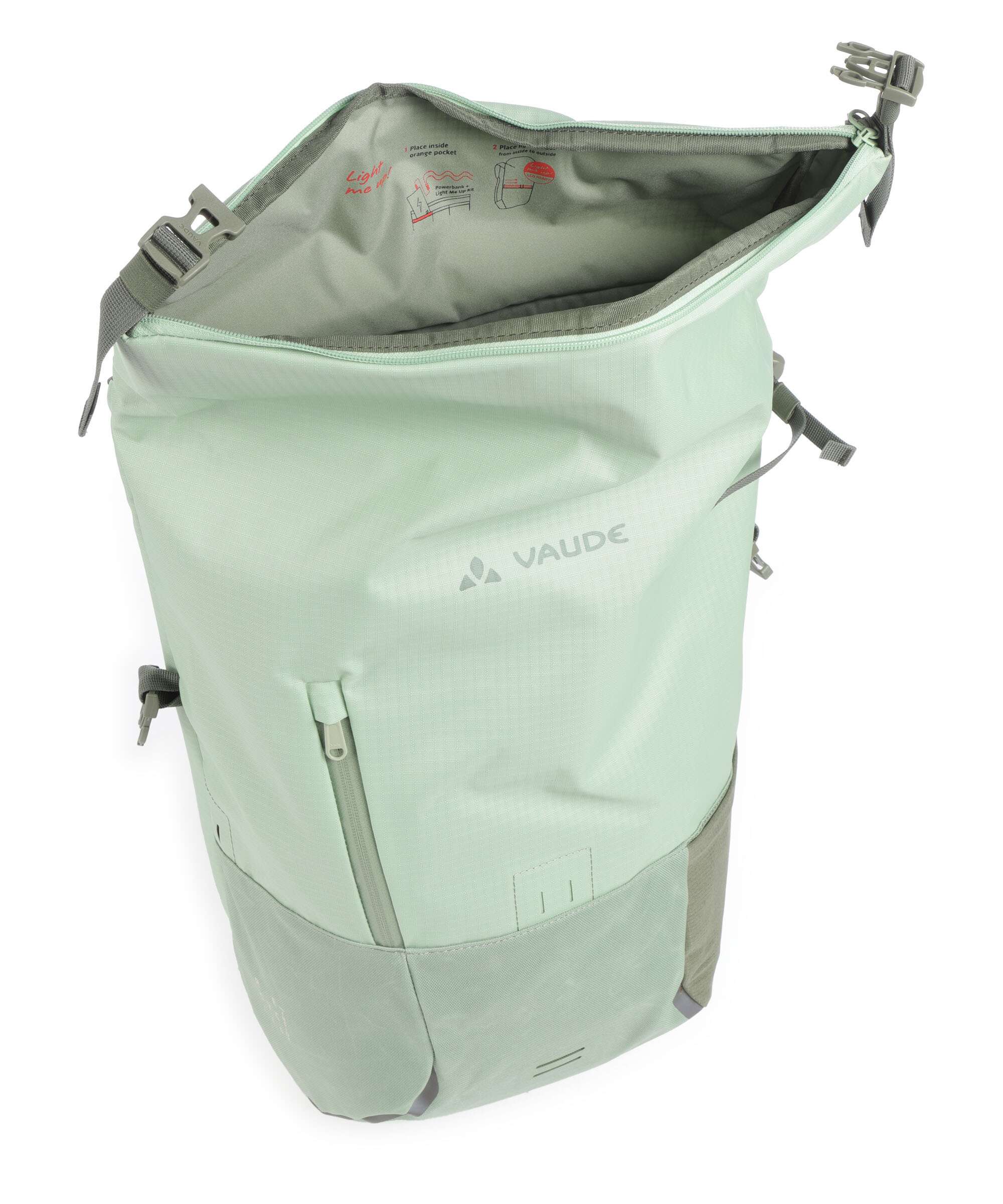 Vaude CityGo Bike 23 II QMR 2.0 Plecak rowerowy aloe vera - Image 6