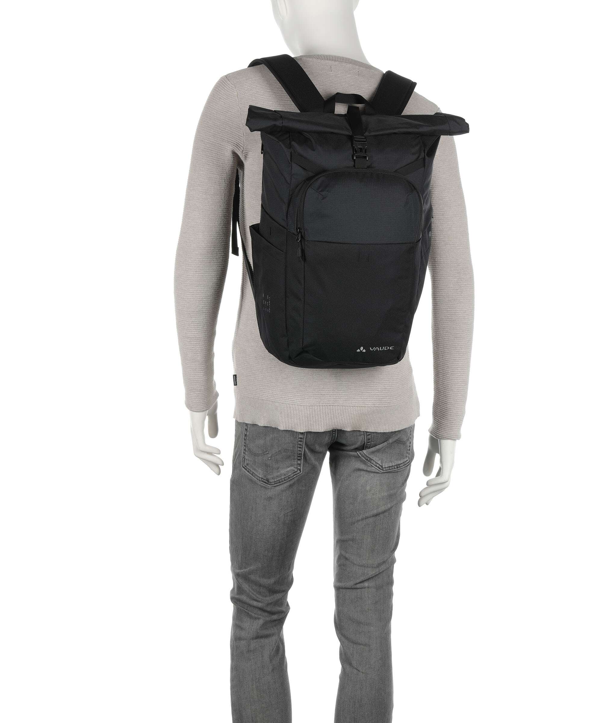 Vaude Okab II Plecak z rolowanym zamknięciem black/purple ash - Image 3
