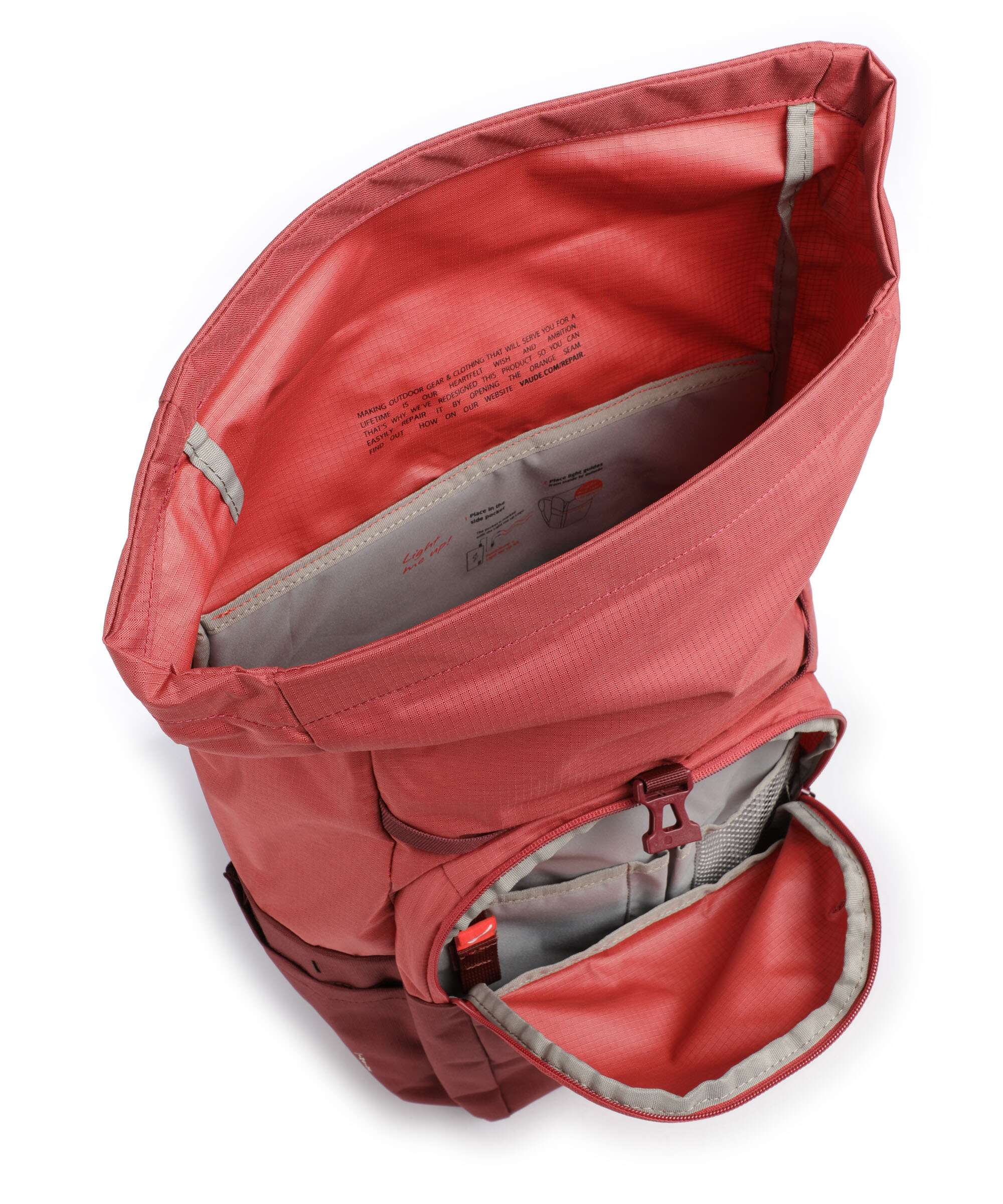 Vaude Okab II Plecak z rolowanym zamknięciem dark cherry - Image 5