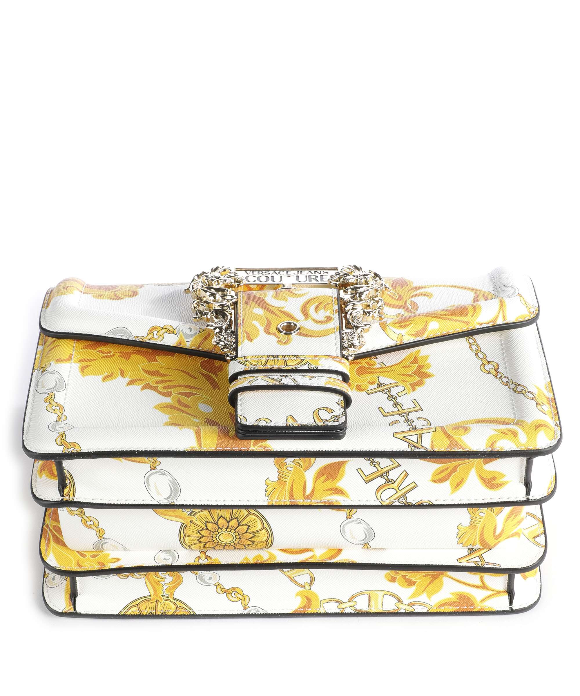 Versace Jeans Couture Couture 01 Torba przez ramię white/gold - Image 5