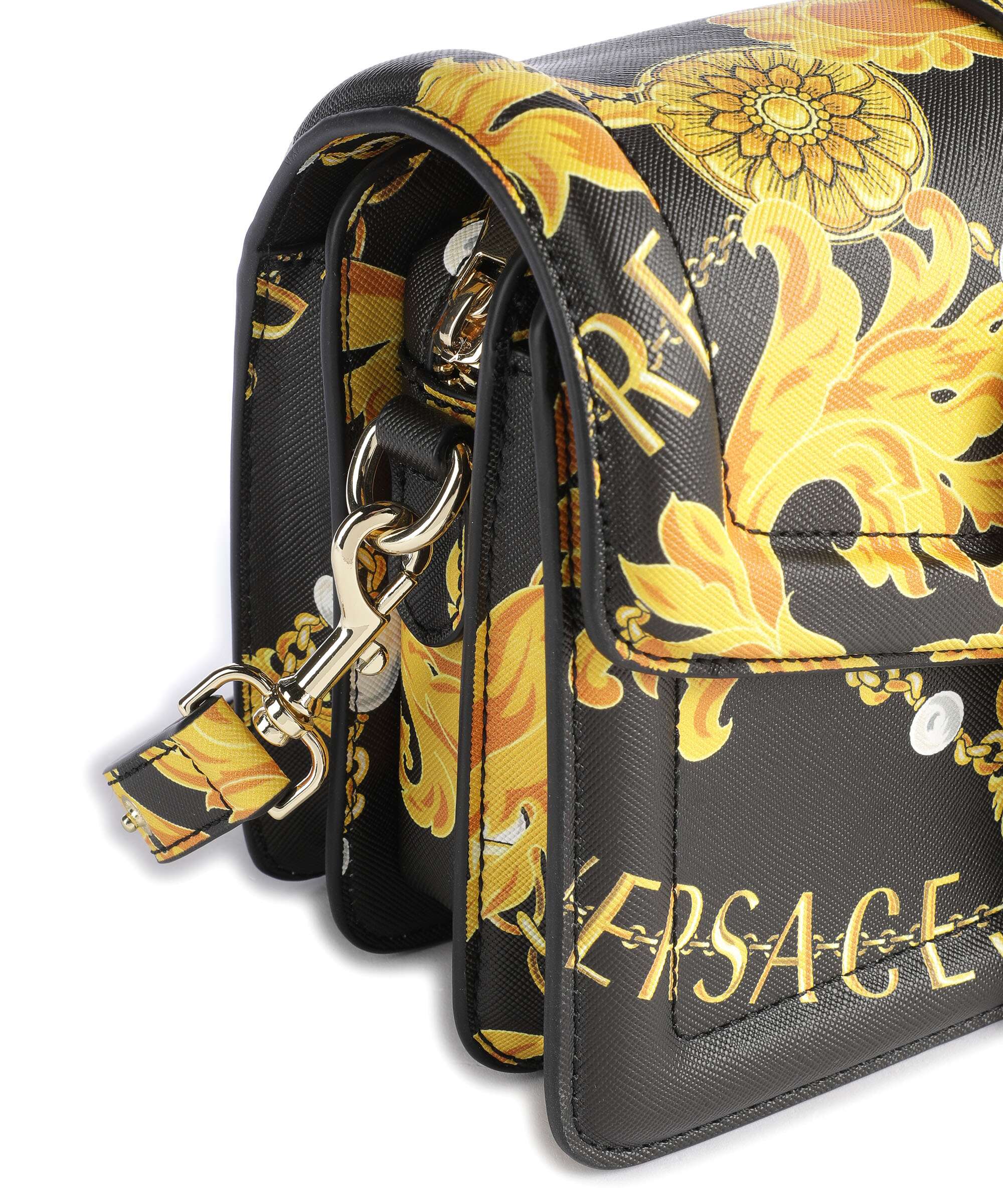 Versace Jeans Couture Couture 01 Torba przez ramię black/gold - Image 4