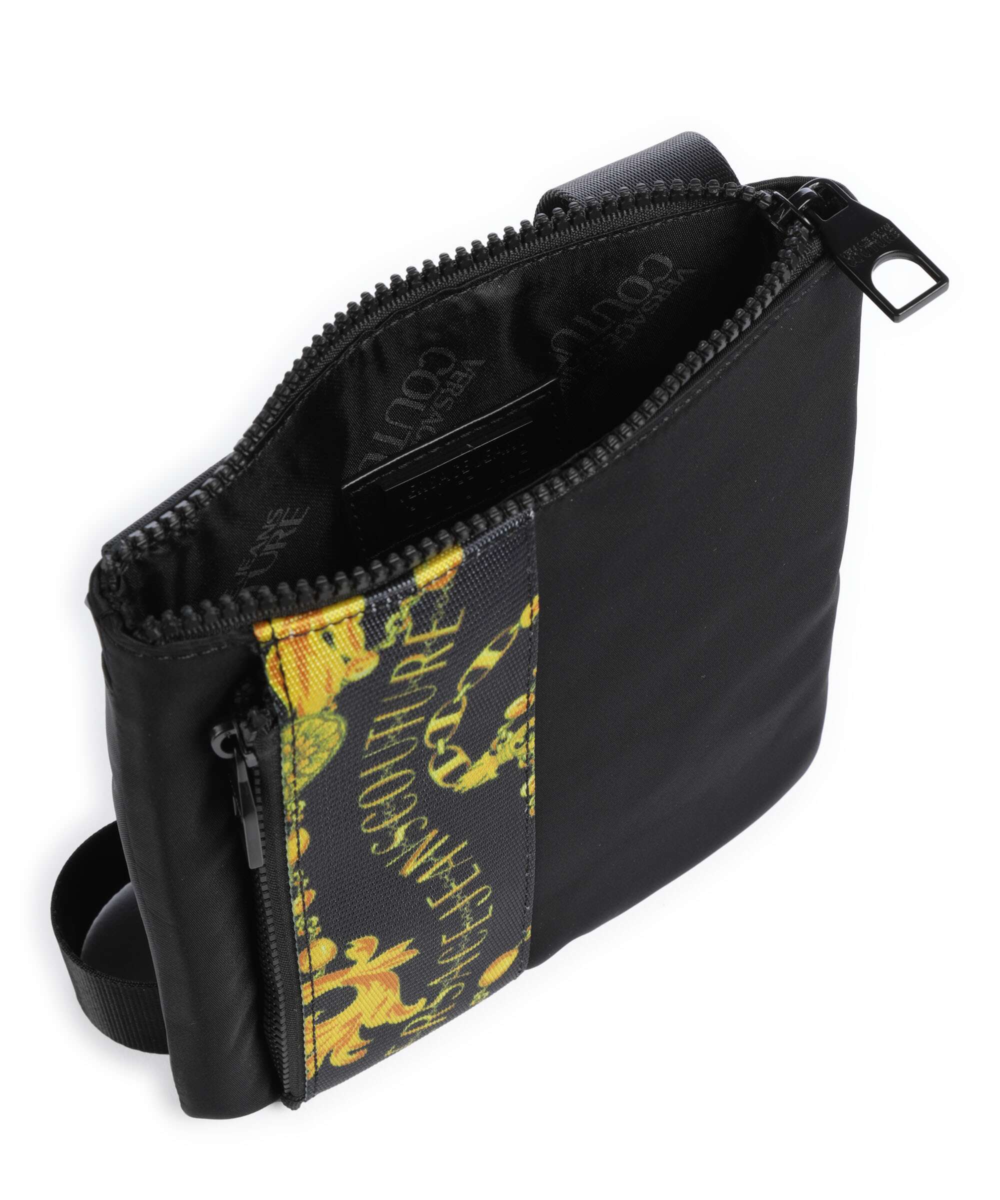 Versace Jeans Couture Iconic Logo Torba przez ramię black/gold - Image 5