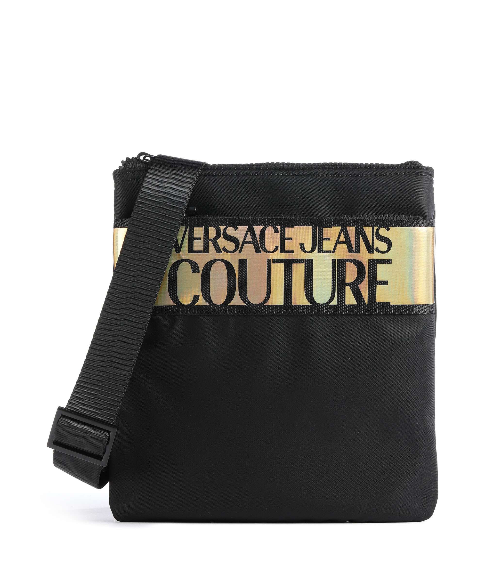 Versace Jeans Couture Iconic Logo Torba przez ramię black/gold