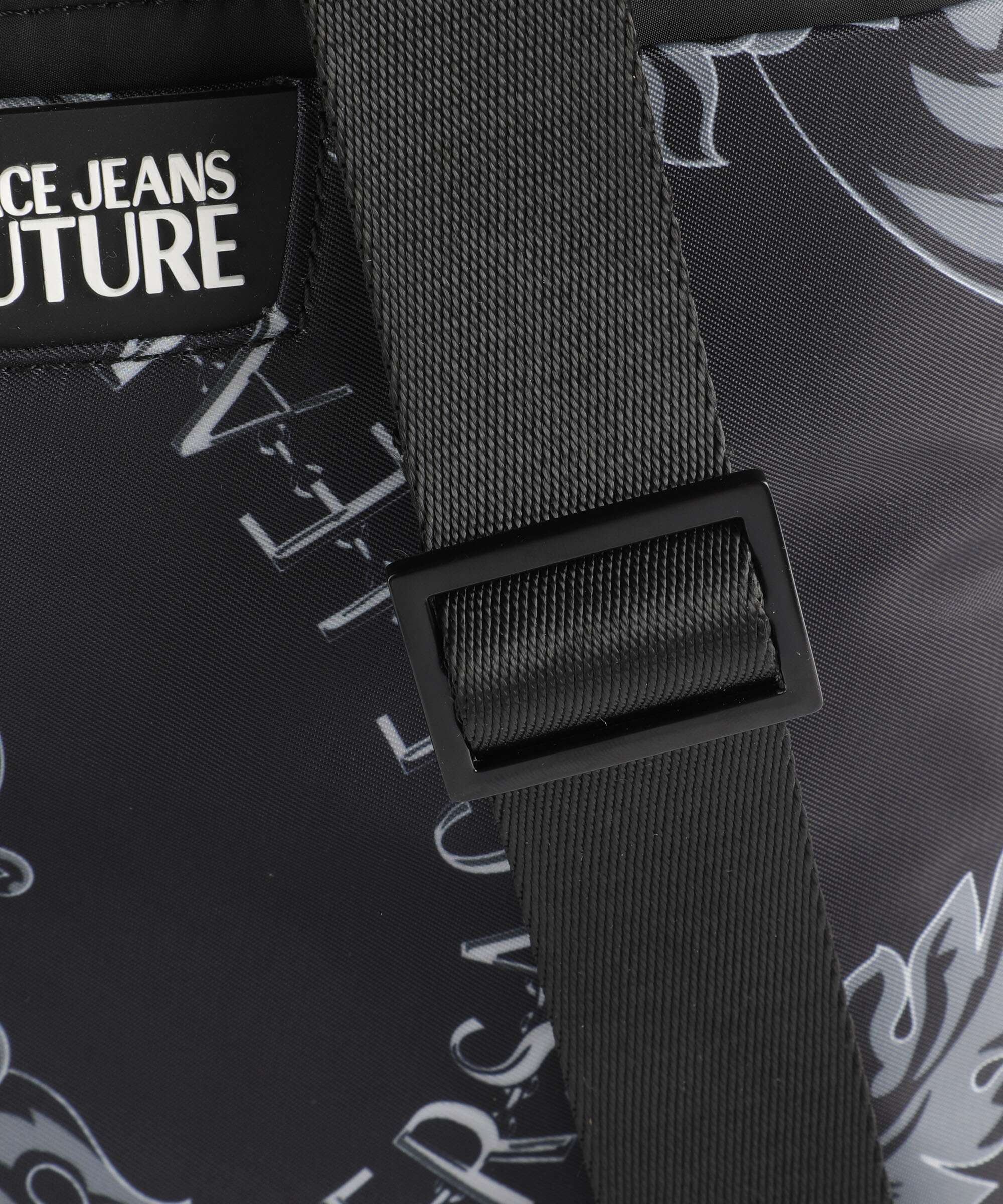 Versace Jeans Couture Iconic Printed Logo Torba przez ramię black - Image 4