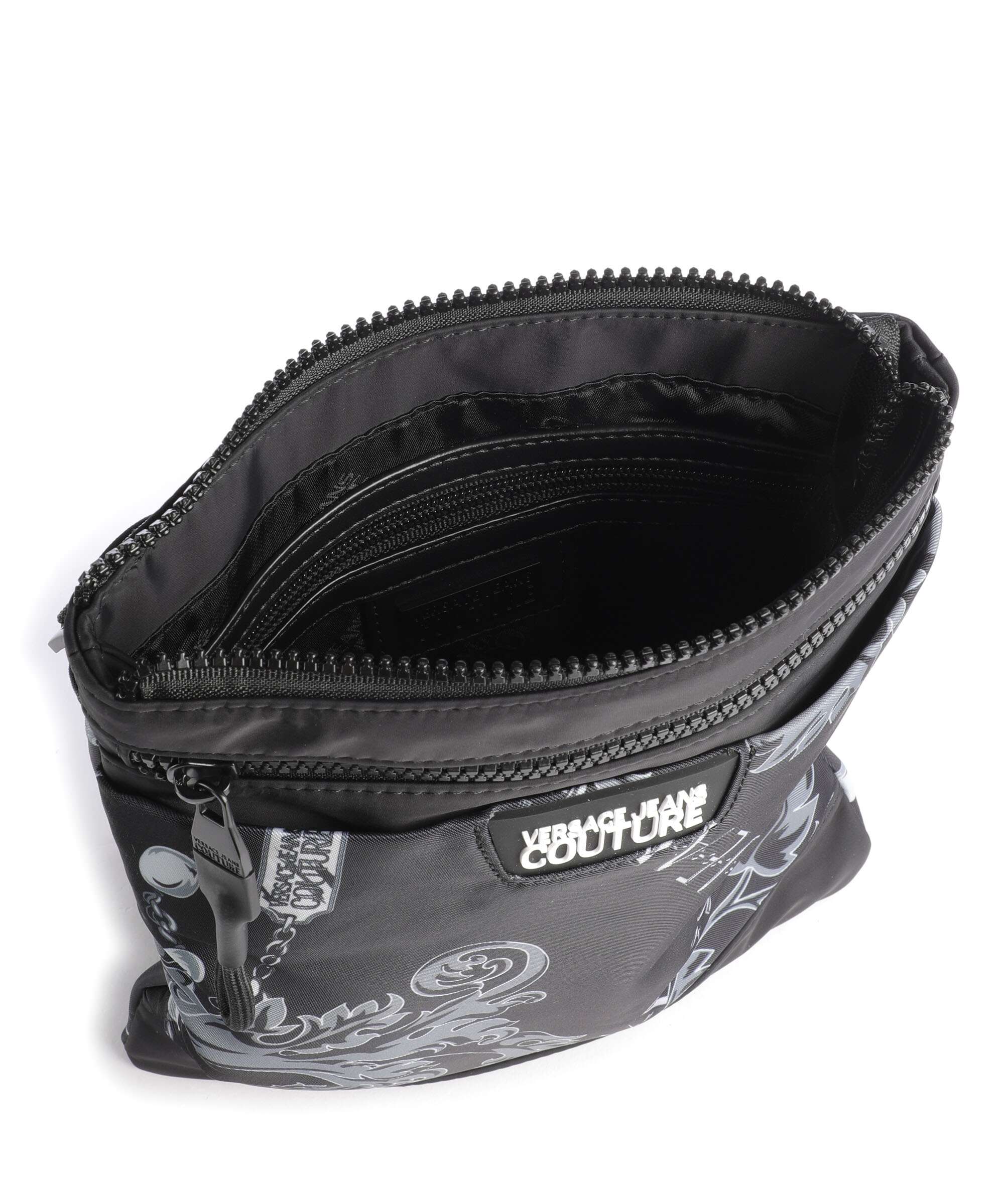Versace Jeans Couture Iconic Printed Logo Torba przez ramię black - Image 5