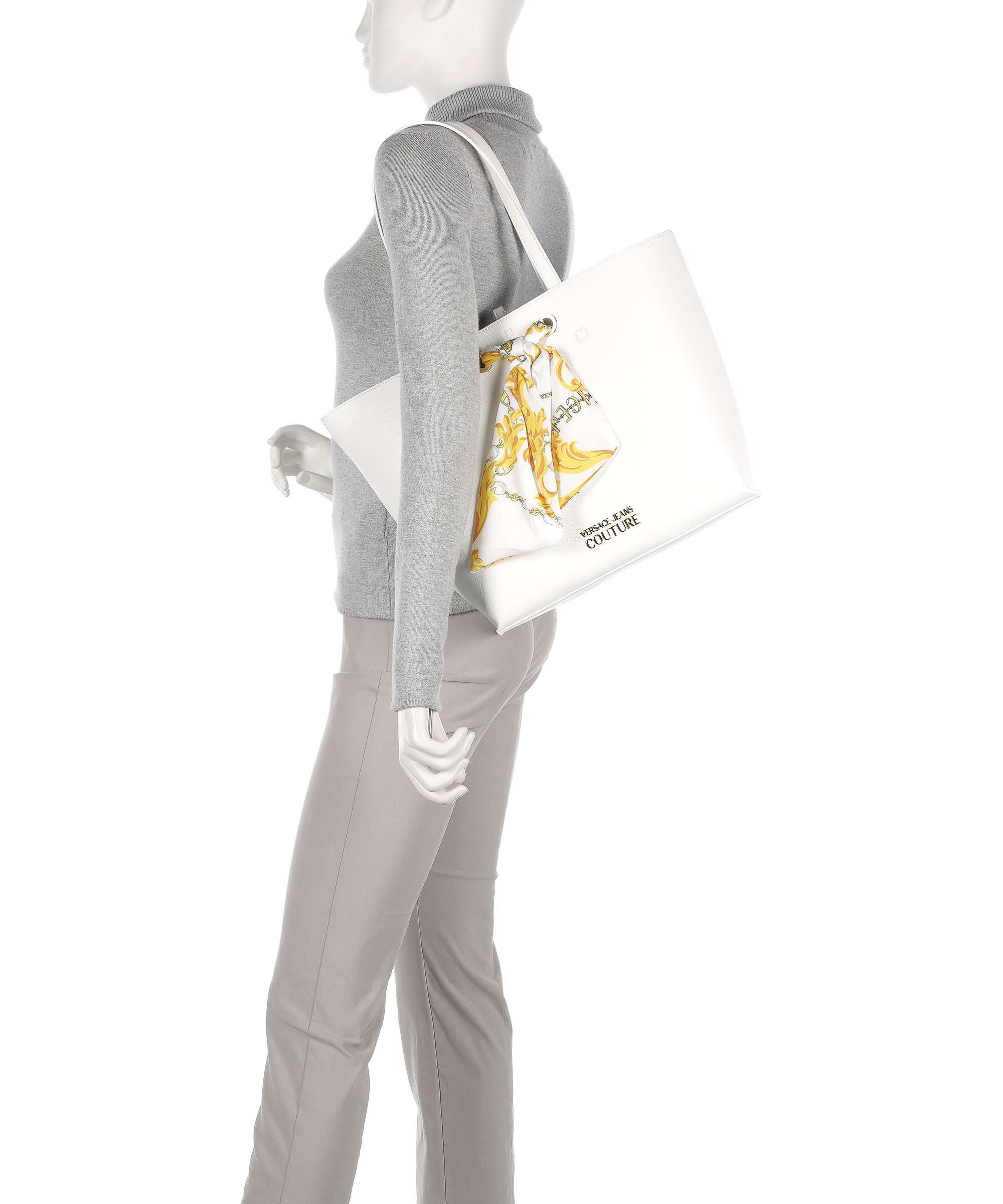 Versace Jeans Couture Thelma Torba na zakupy white - Image 3