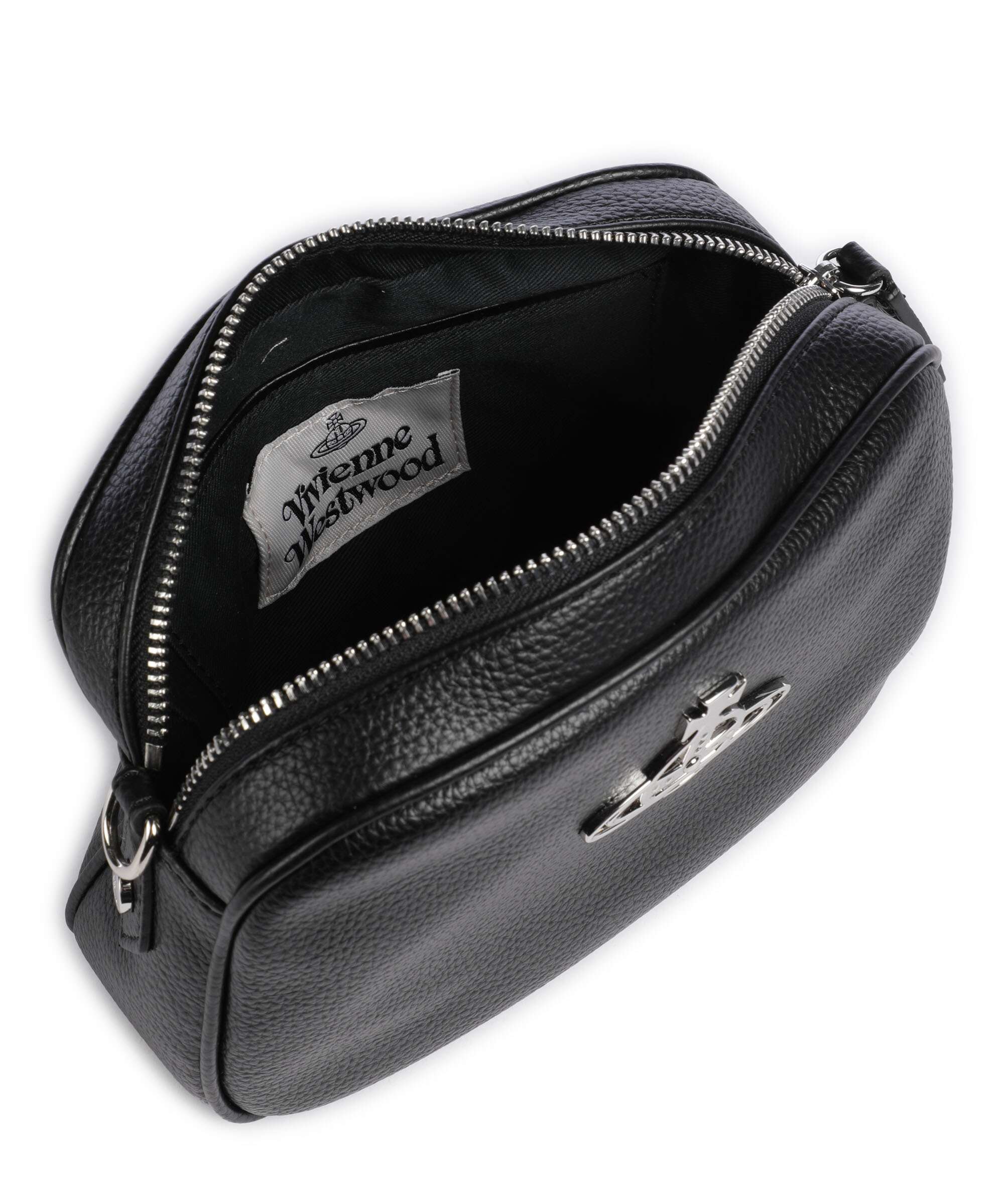 Vivienne Westwood Anna Grain Torba przez ramię black - Image 6