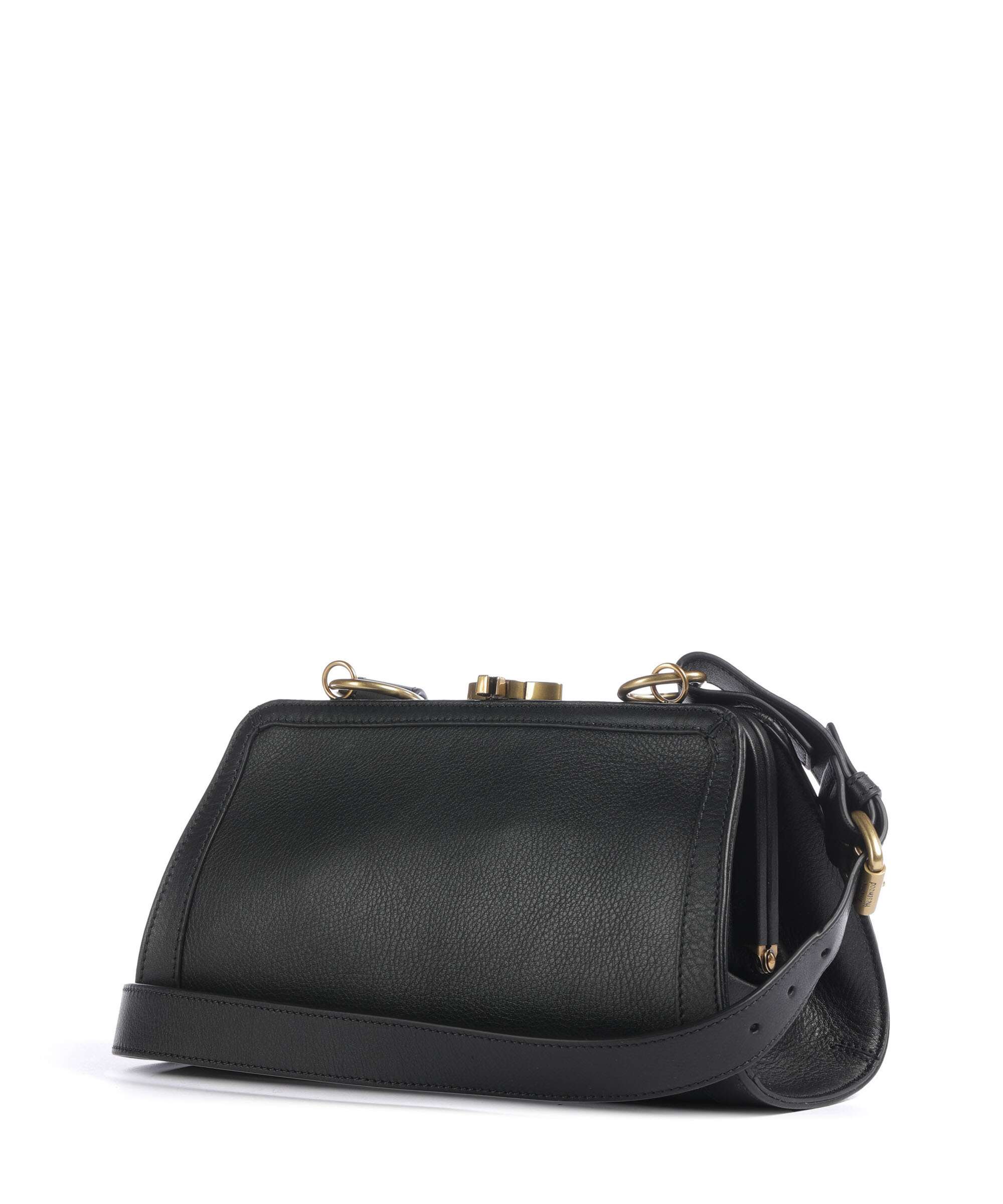 Vivienne Westwood Ascot Frame Aniline Torba przez ramię black - Image 2