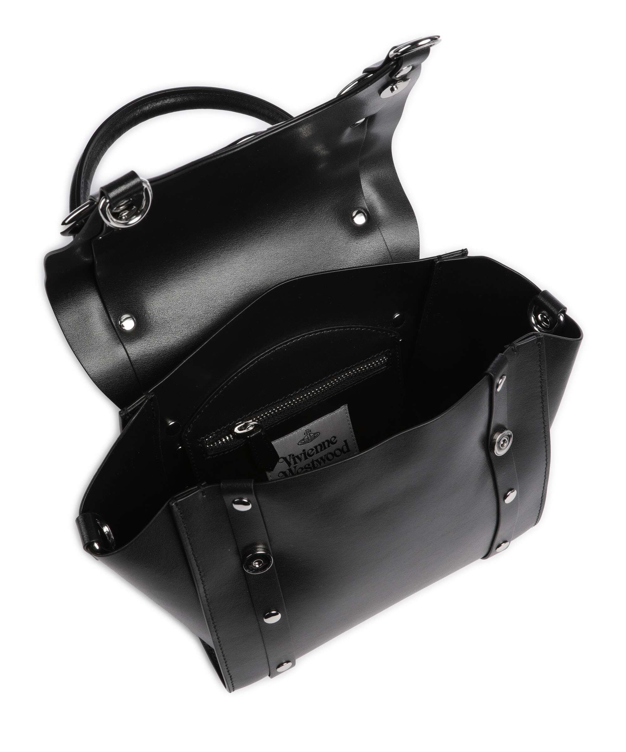 Vivienne Westwood Betty Smooth Small Torebka black - Image 7