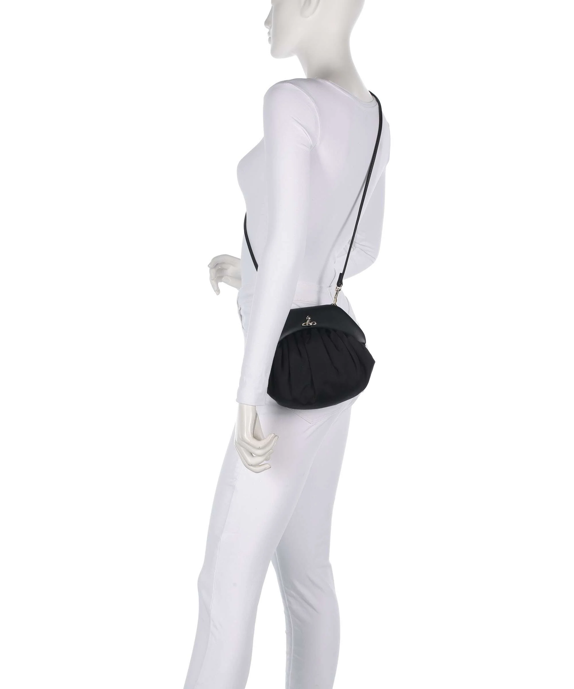 Vivienne Westwood Brooke Moire Torba przez ramię black - Image 3