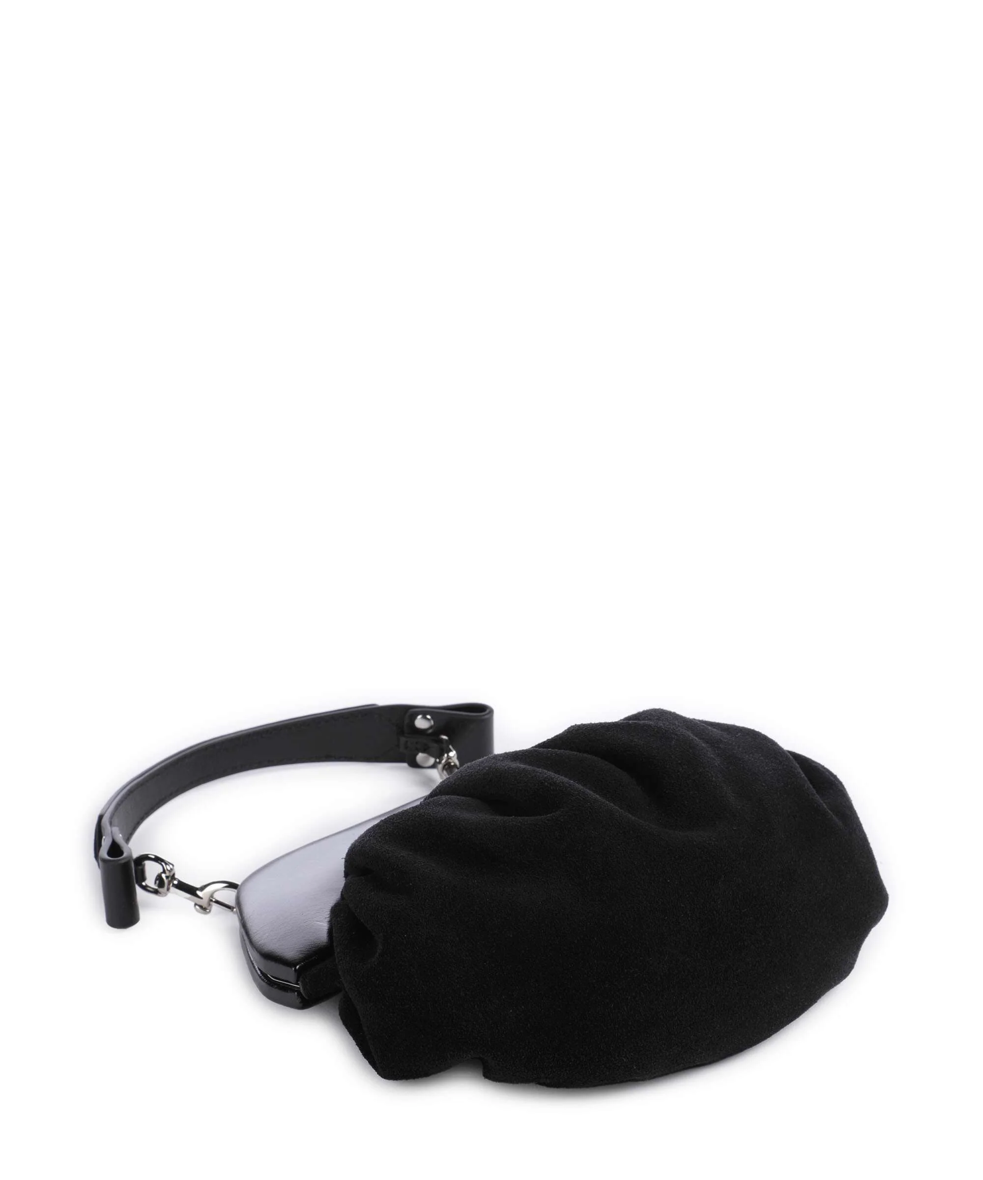 Vivienne Westwood Brooke Suede Torebka black - Image 5