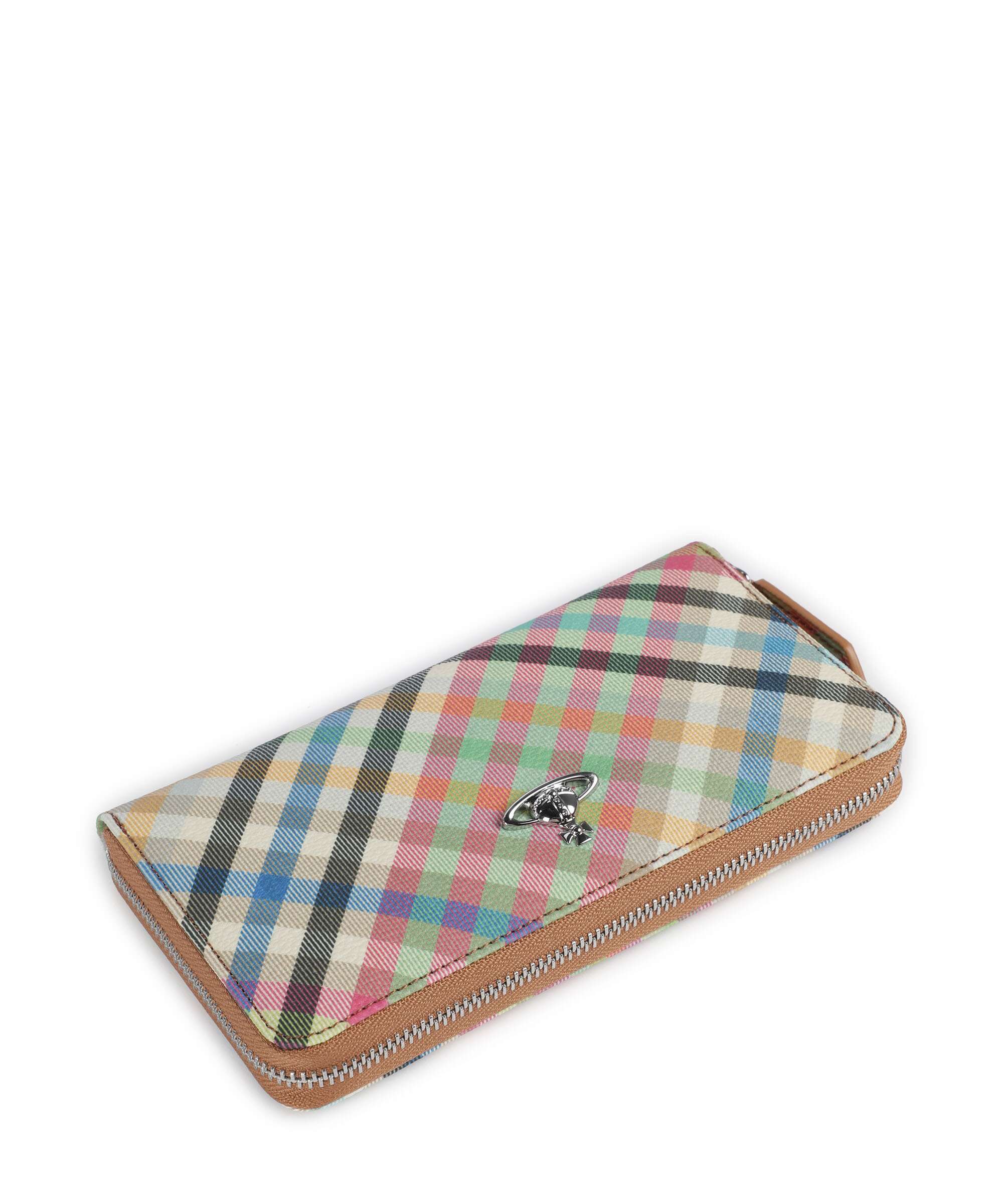 Vivienne Westwood Buccia D'Arancia Classic Portfel heather plaid - Image 4