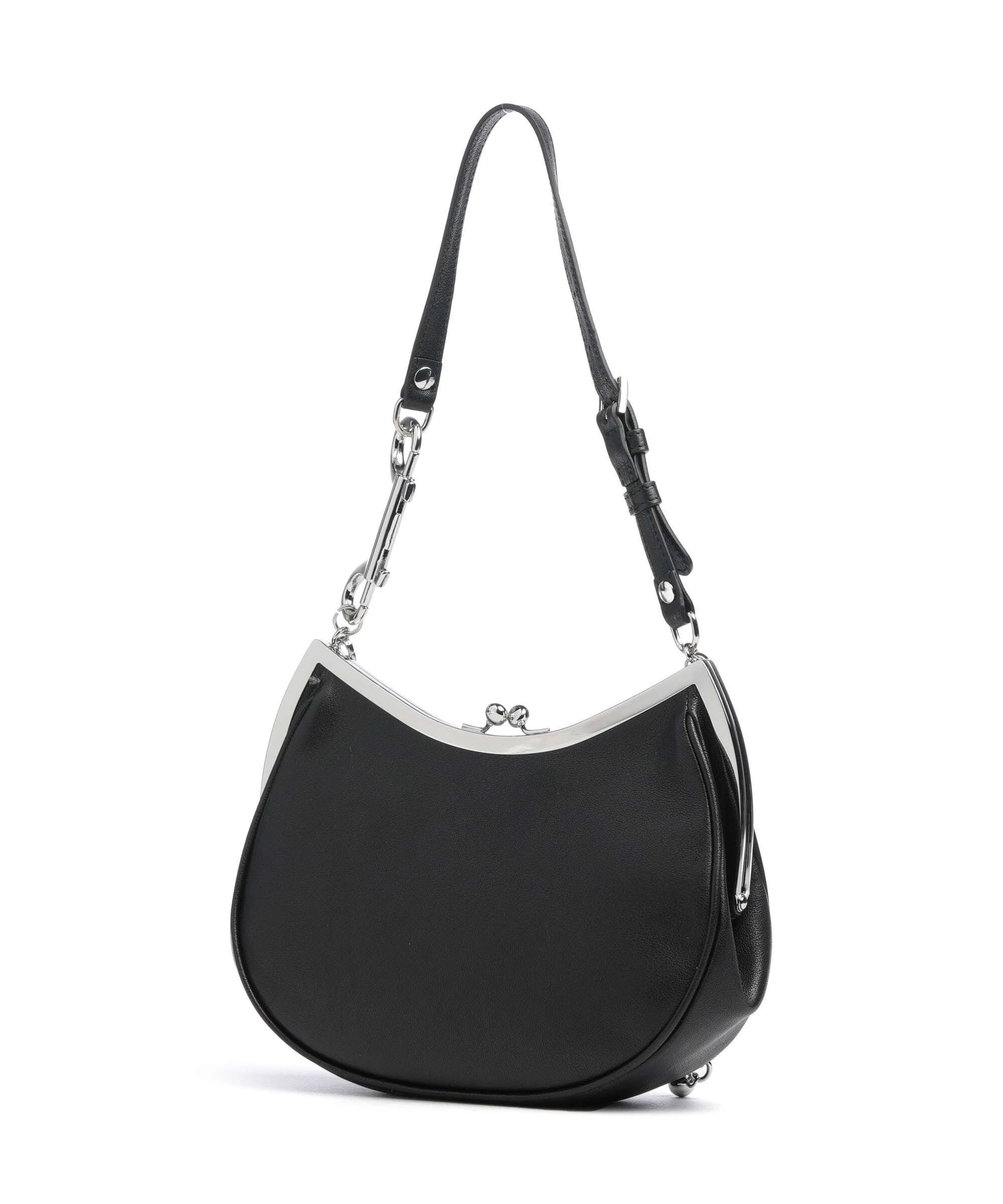 Vivienne Westwood Charm Frame Supple Torba na ramię black - Image 2