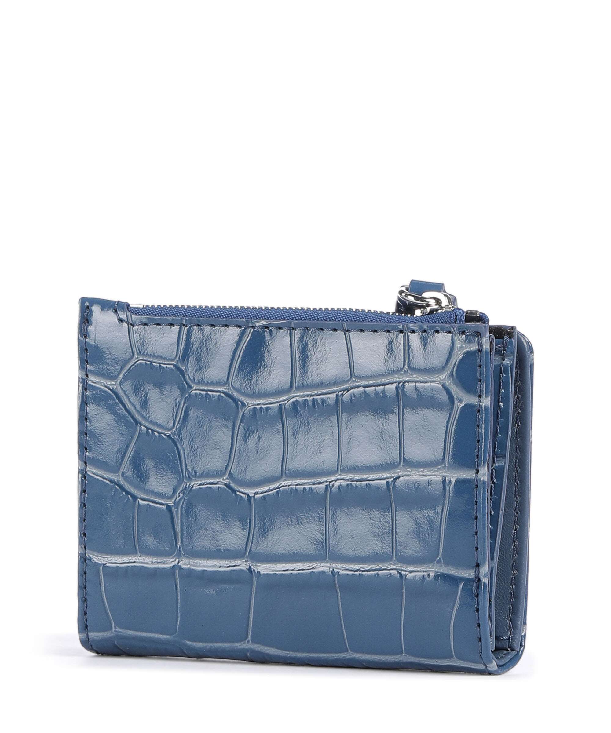 Vivienne Westwood Embossed Croc Slim Portfel blue - Image 3