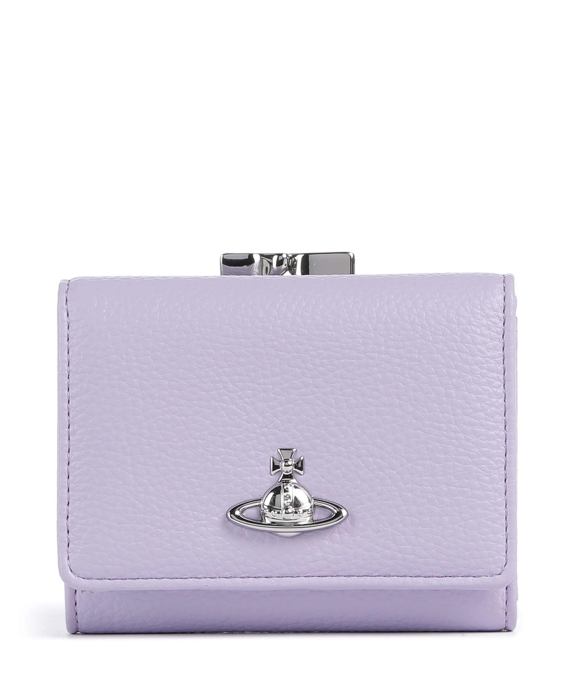 Vivienne Westwood Frame Grain Small Portfel lilac