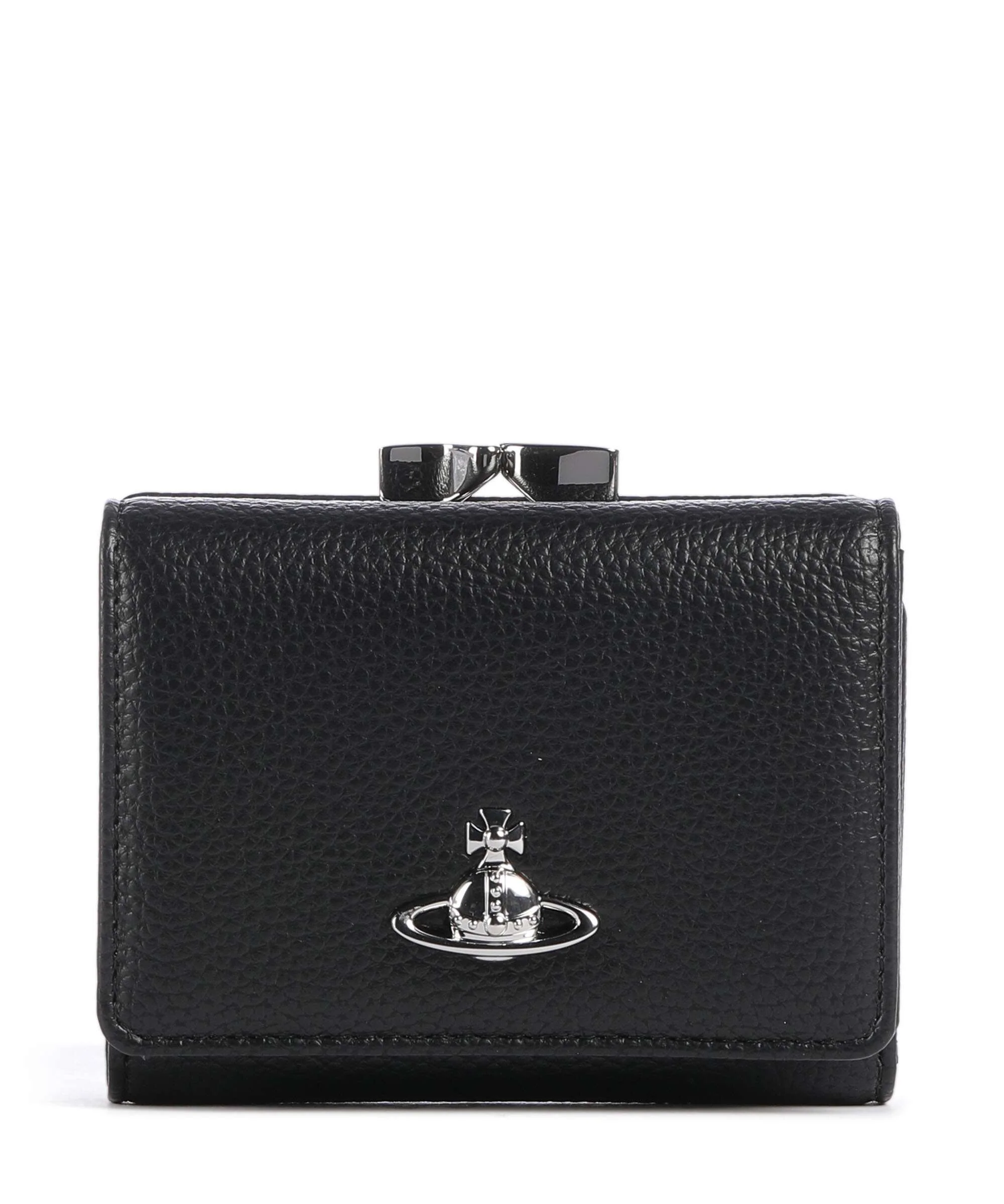 Vivienne Westwood Frame Grain Small Portfel black