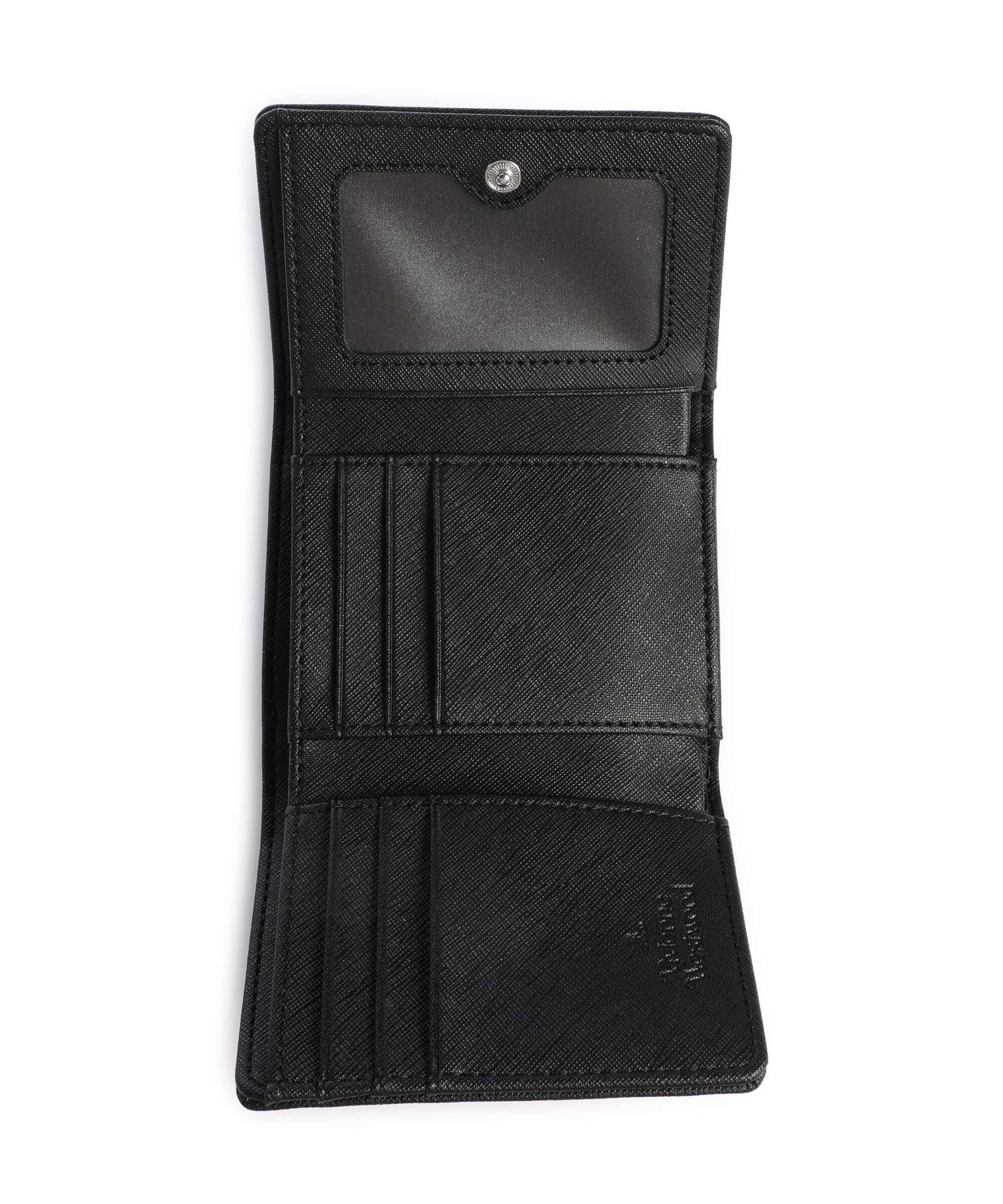 Vivienne Westwood Frame Saffiano Plain Small Portfel black - Image 2