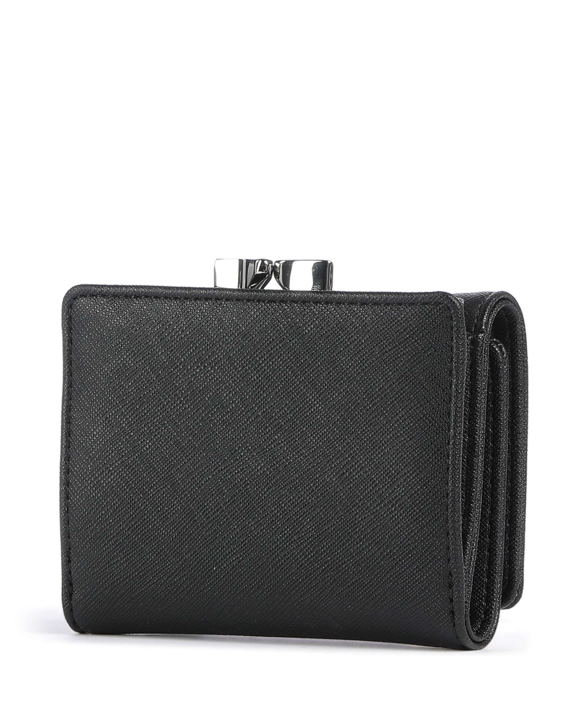 Vivienne Westwood Frame Saffiano Plain Small Portfel black - Image 4