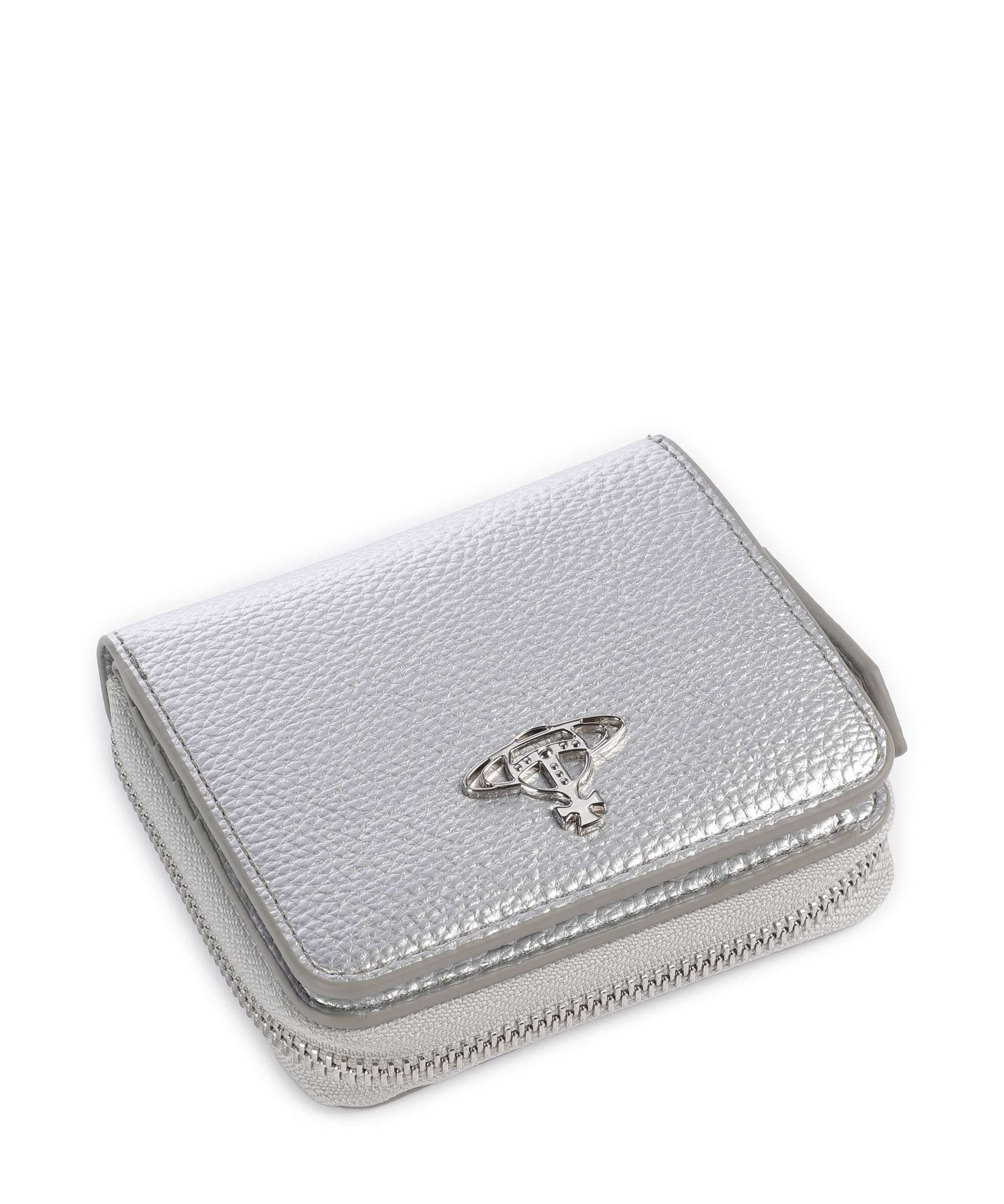 Vivienne Westwood Grain Medium Portfel silver - Image 4