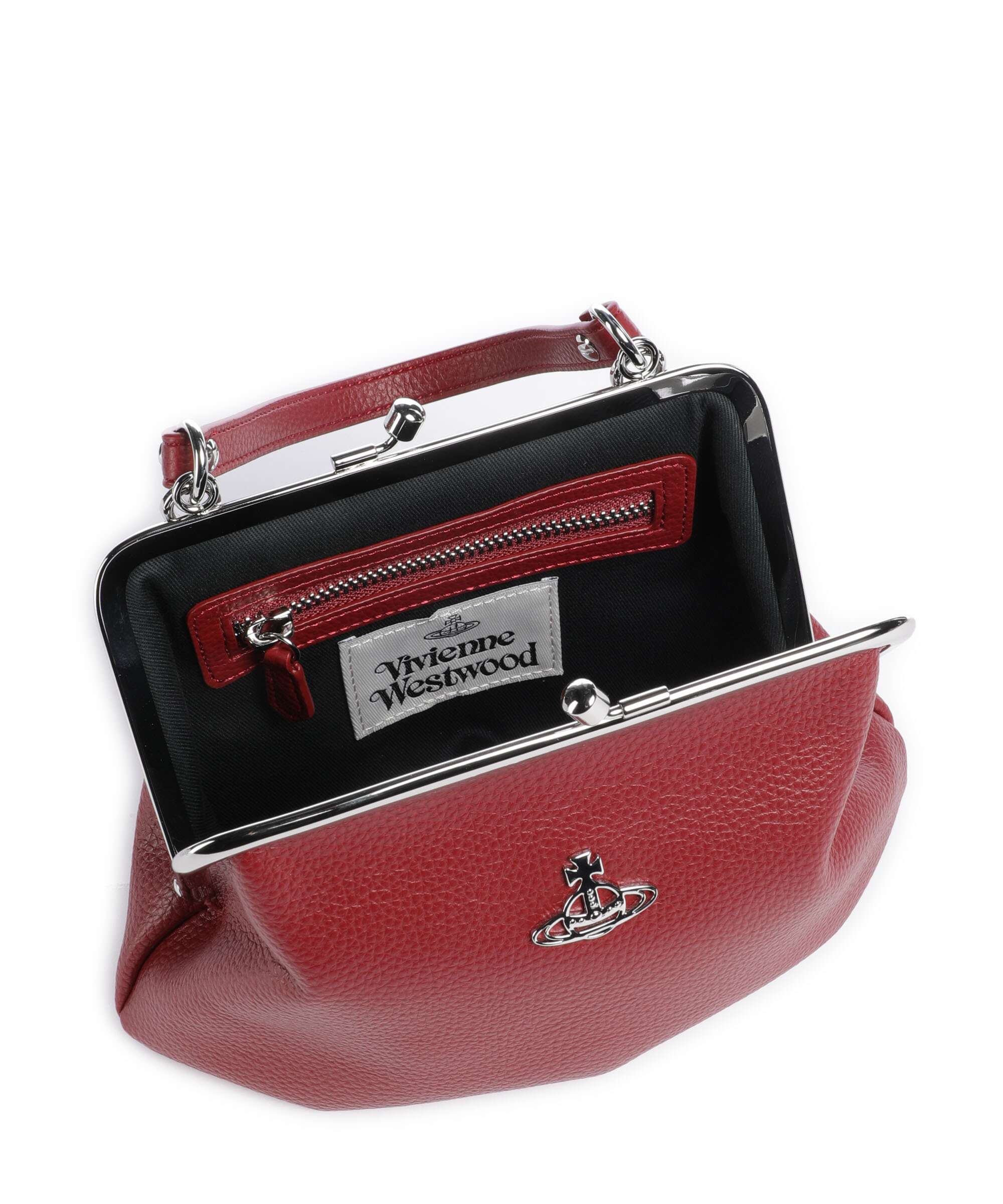 Vivienne Westwood Granny Frame Grain Torba przez ramię red - Image 6