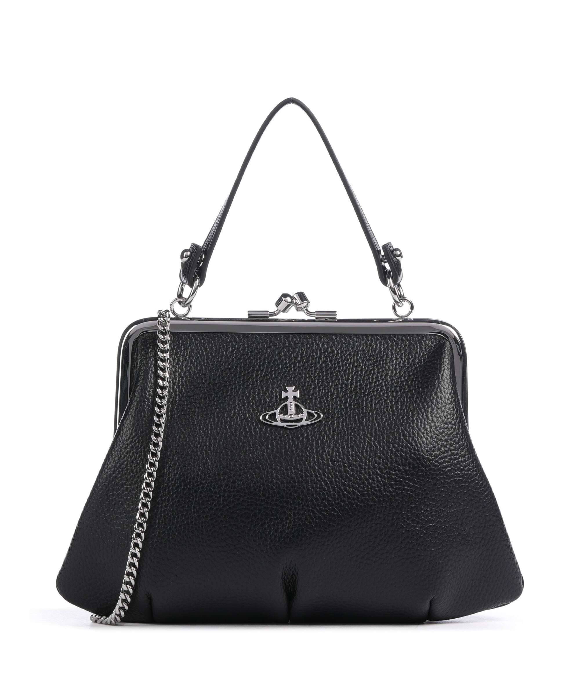 Vivienne Westwood Granny Frame Grain Torba przez ramię black
