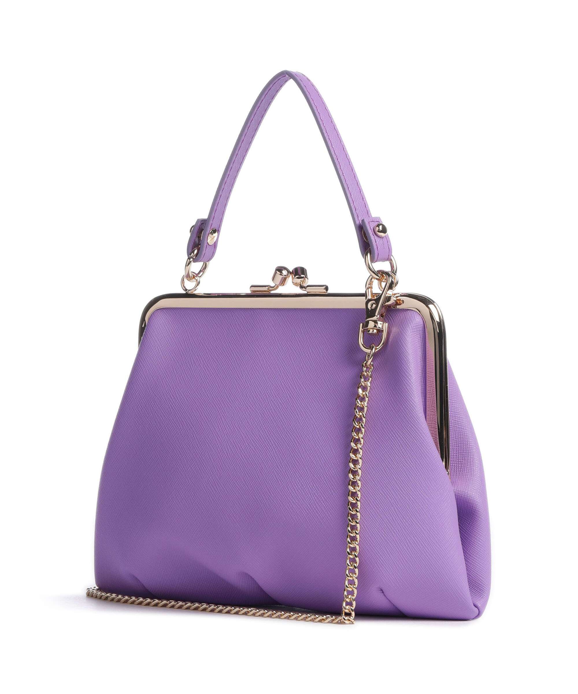 Vivienne Westwood Granny Frame Saffiano Torba przez ramię lilac - Image 2