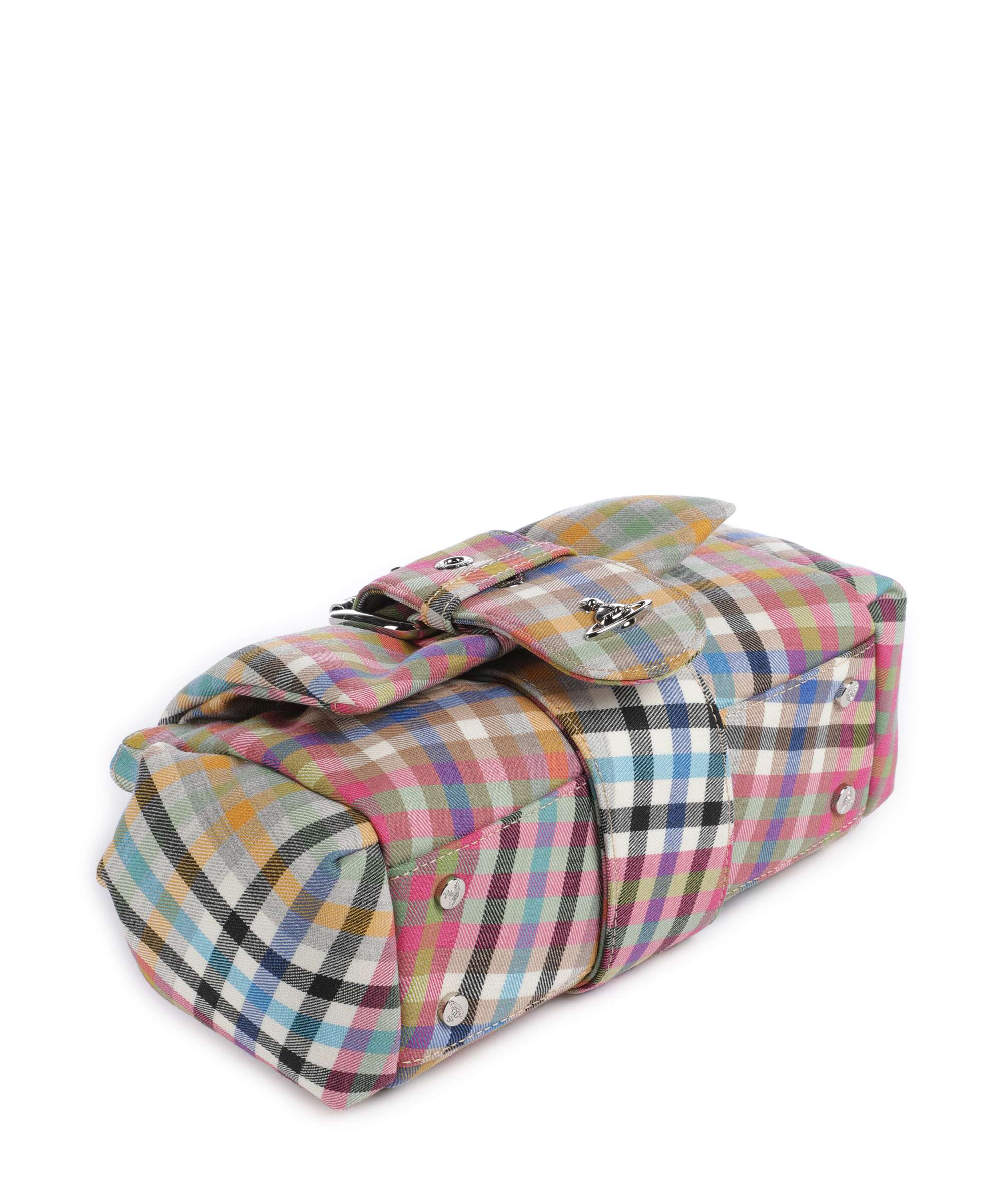 Vivienne Westwood Hazel Heather Check Treasure Torba na ramię multicolour - Image 5