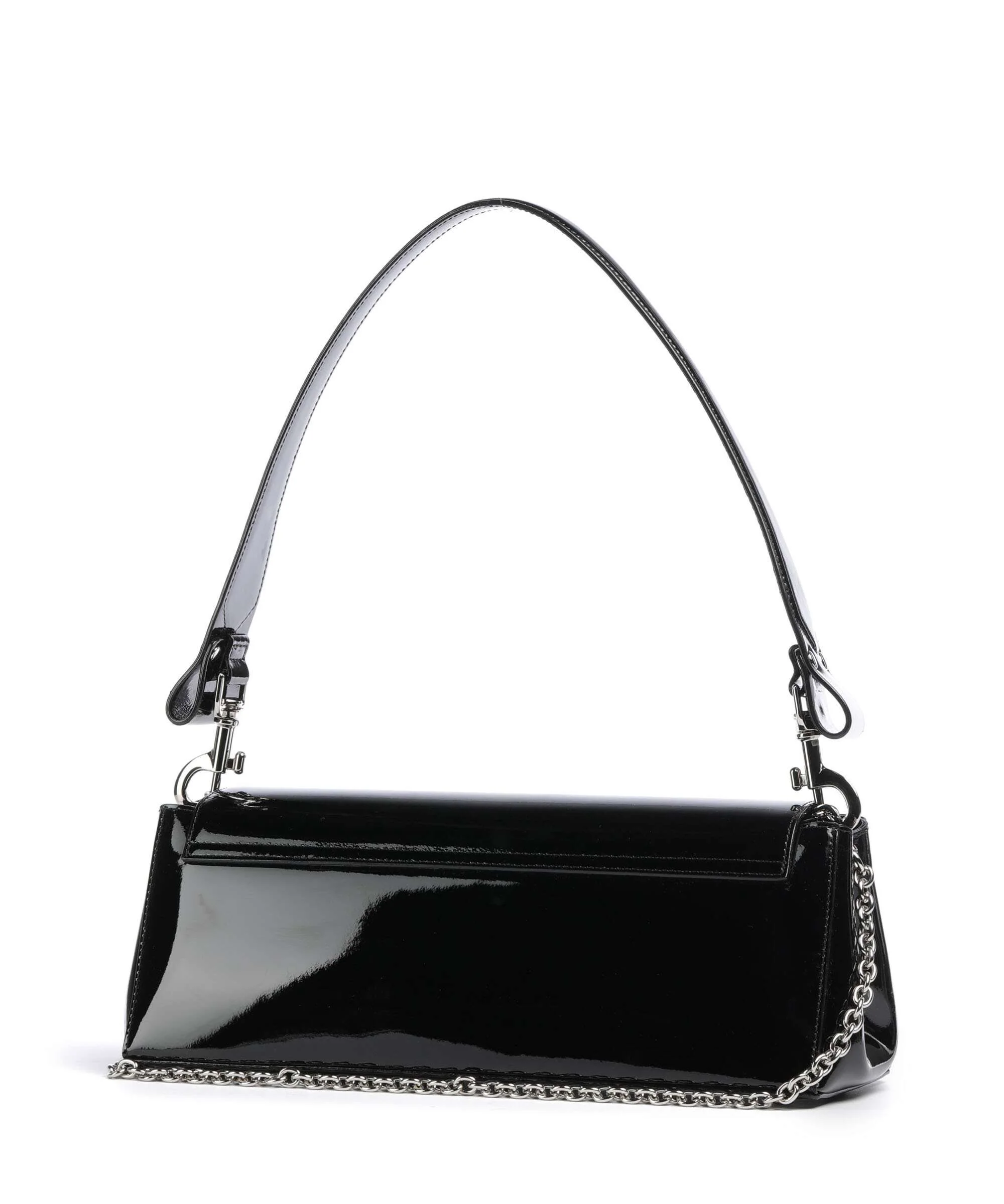 Vivienne Westwood Hazel Shiny Patent Large Torba na ramię black - Image 2