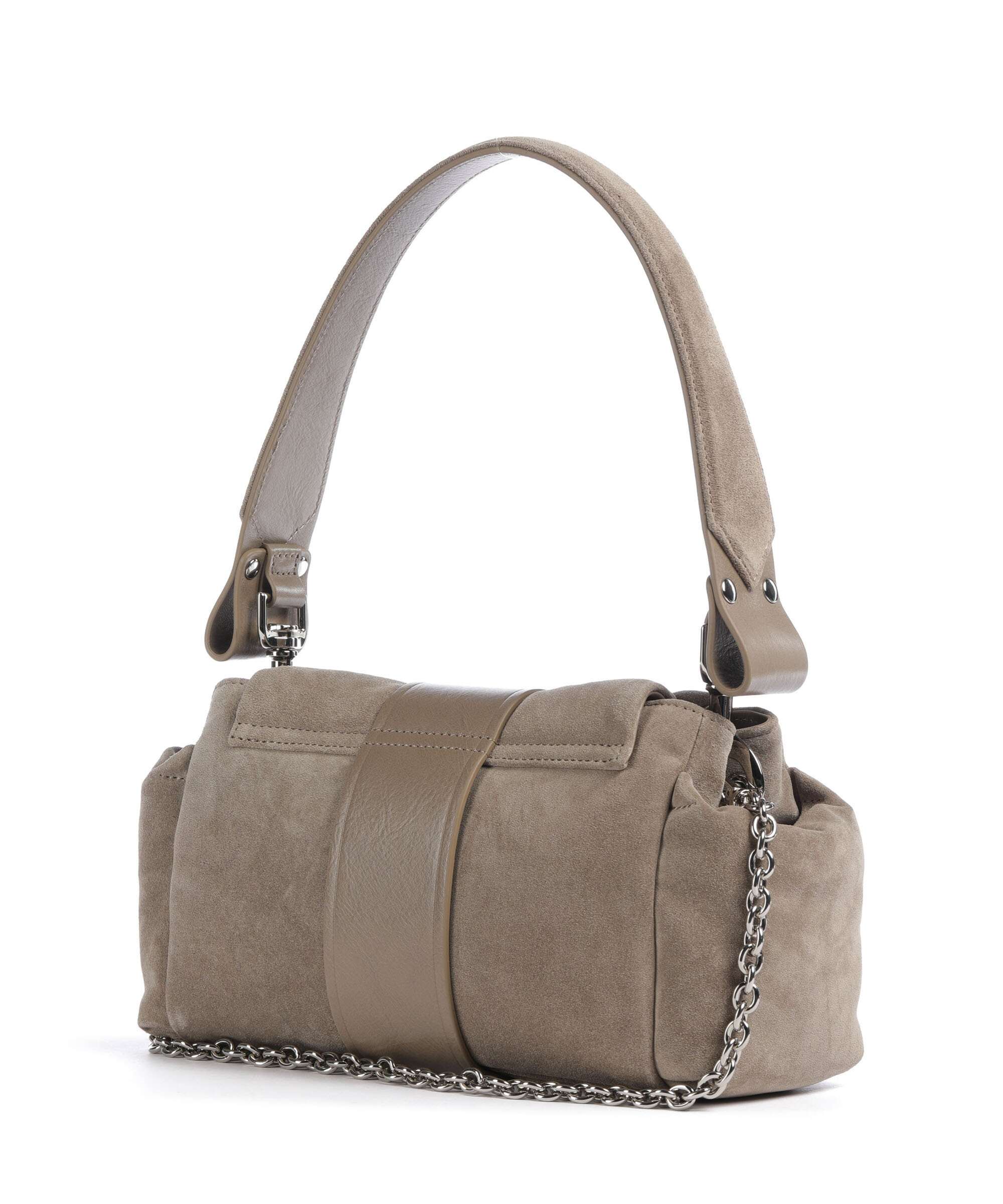 Vivienne Westwood Hazel Suede Treasure Torba na ramię stone - Image 2