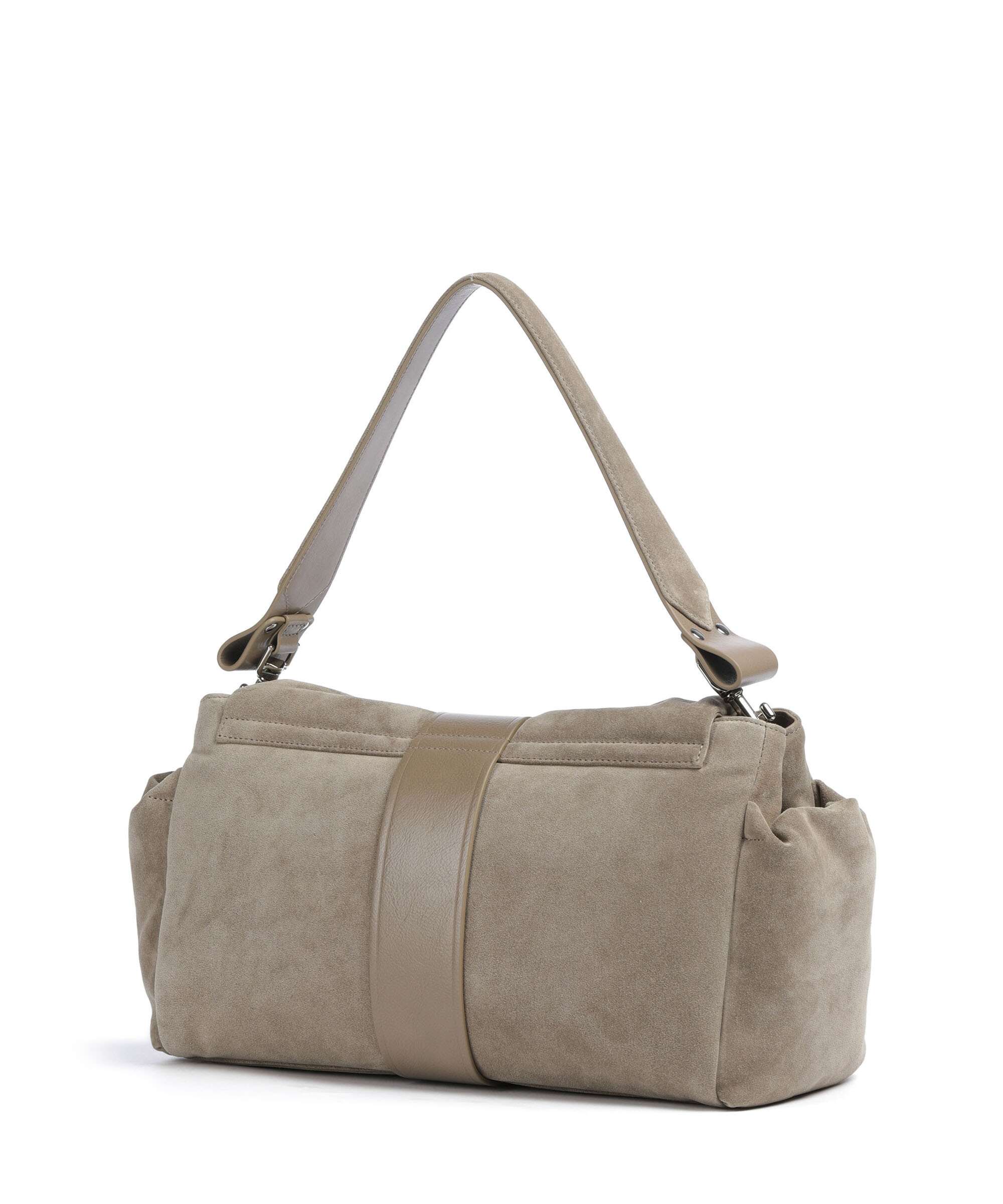 Vivienne Westwood Hazel Suede Treasure XL Torba na ramię stone - Image 2