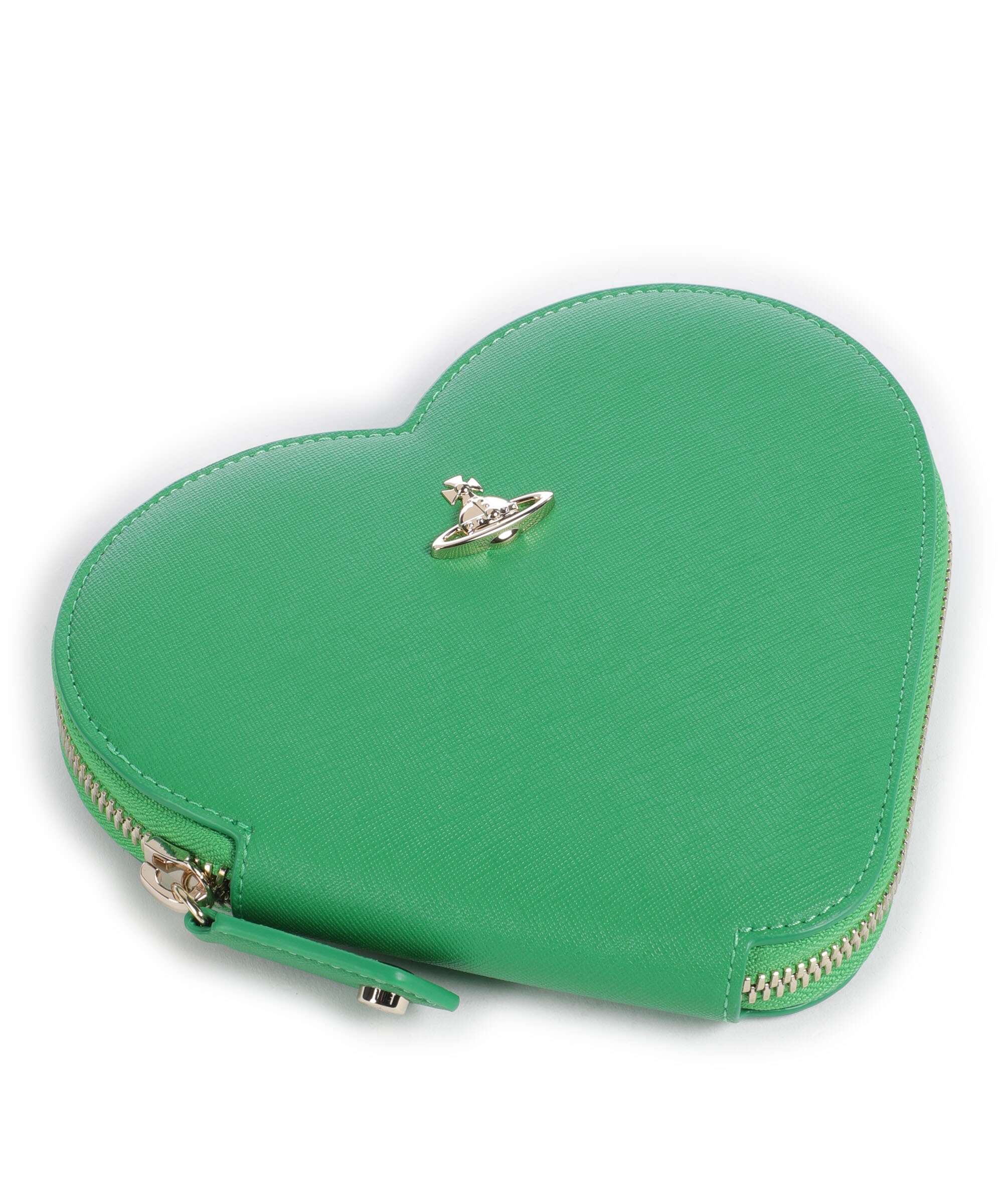 Vivienne Westwood Heart Saffiano Biogreen Torba przez ramię bright green - Image 5