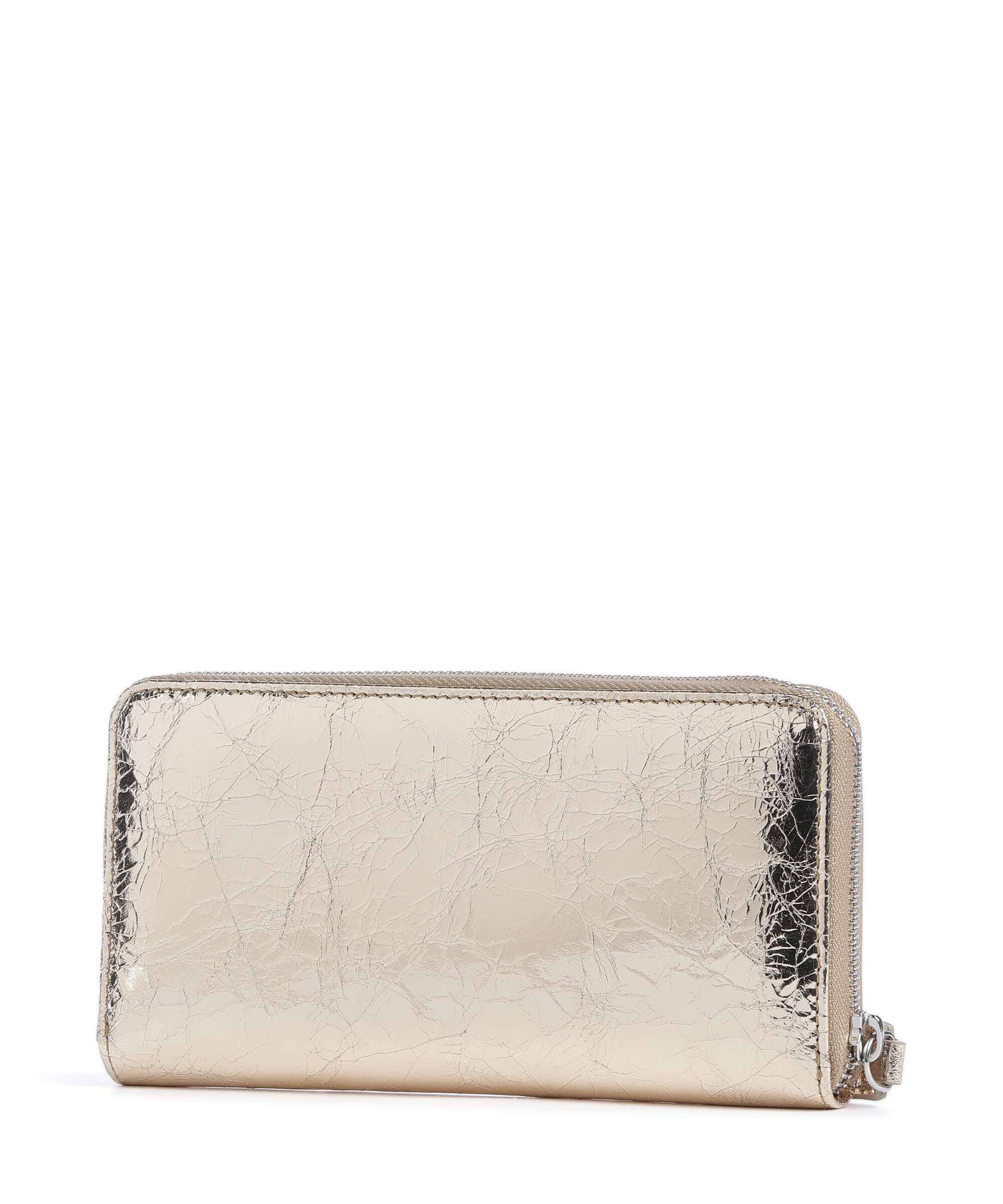 Vivienne Westwood Metallic Crinkle Classic Portfel gold - Image 3